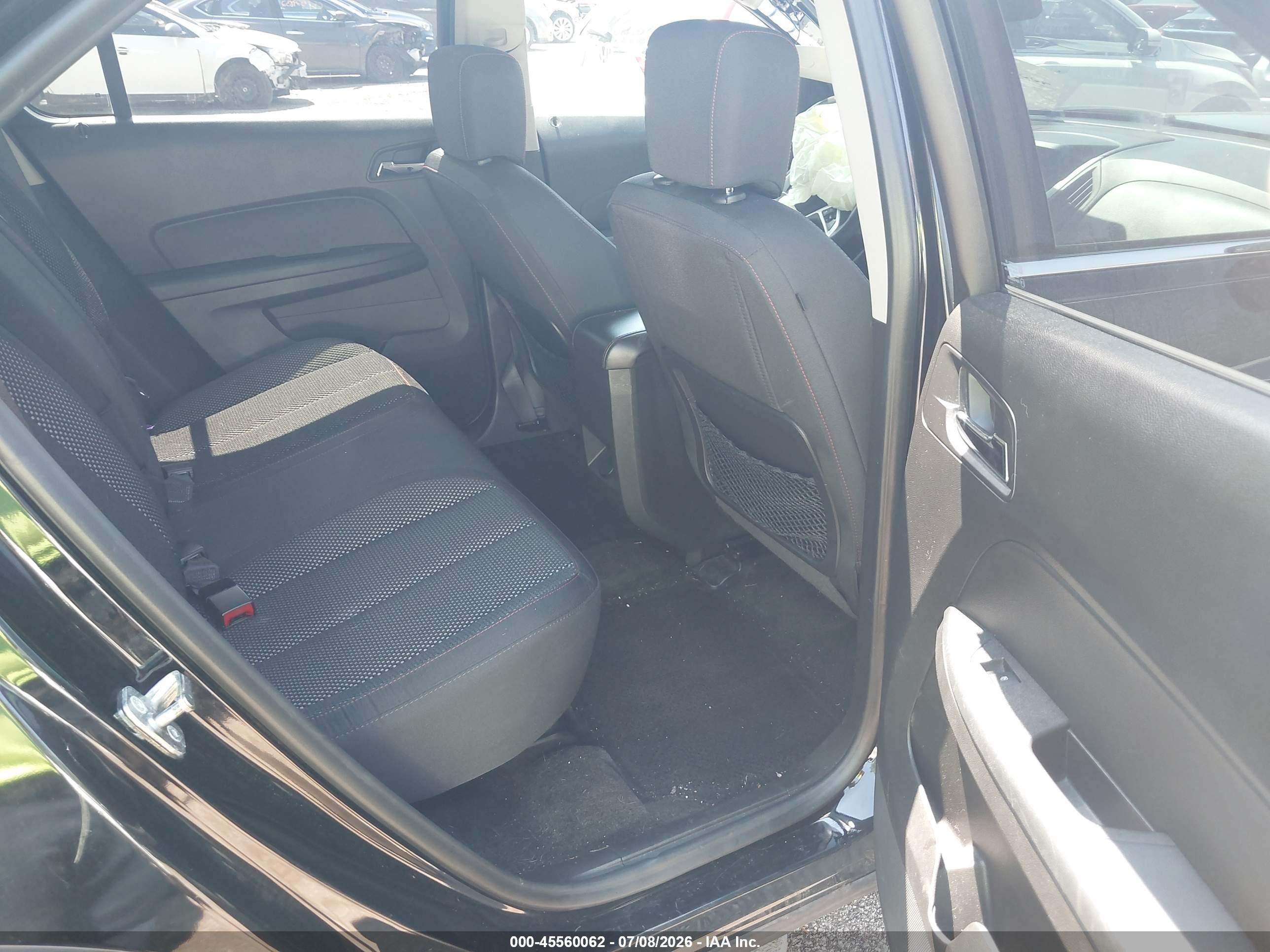 2015 Chevrolet Equinox Lt Black vin: 2GNALBEK0F1163432