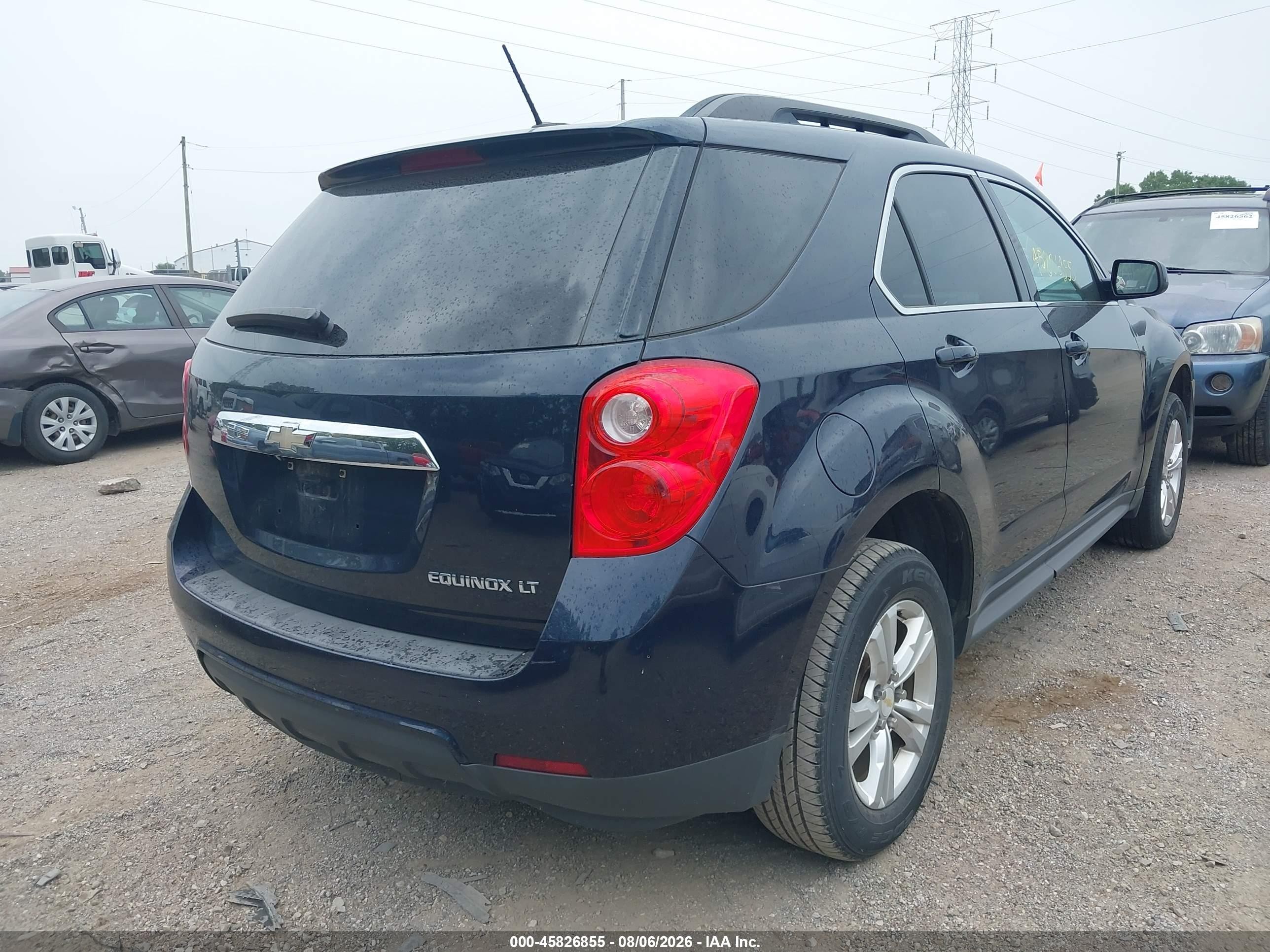 2015 Chevrolet Equinox Lt Dark Blue vin: 2GNALBEK0F1175984