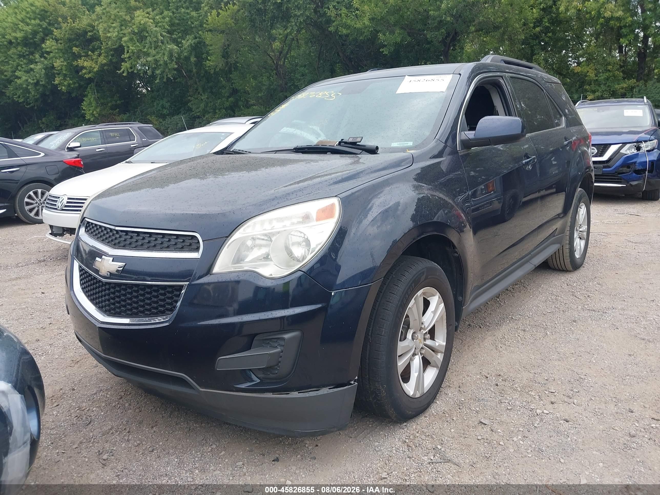 2015 Chevrolet Equinox Lt Dark Blue vin: 2GNALBEK0F1175984