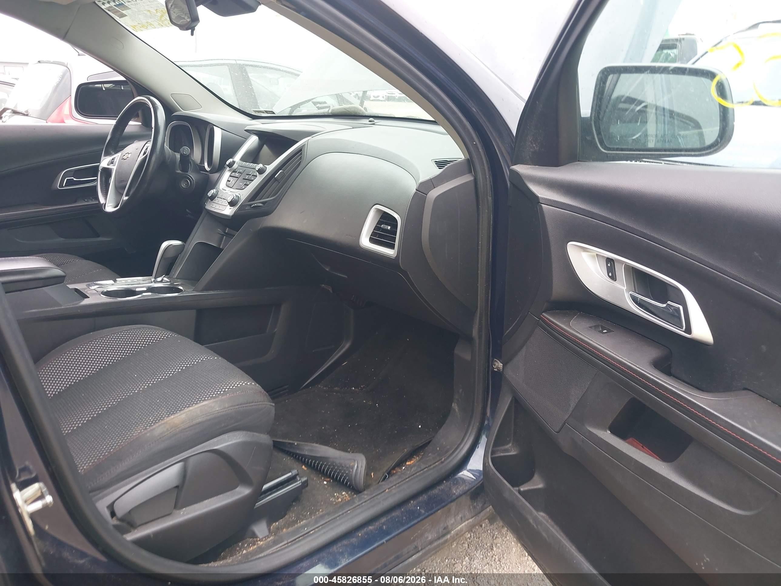 2015 Chevrolet Equinox Lt Dark Blue vin: 2GNALBEK0F1175984
