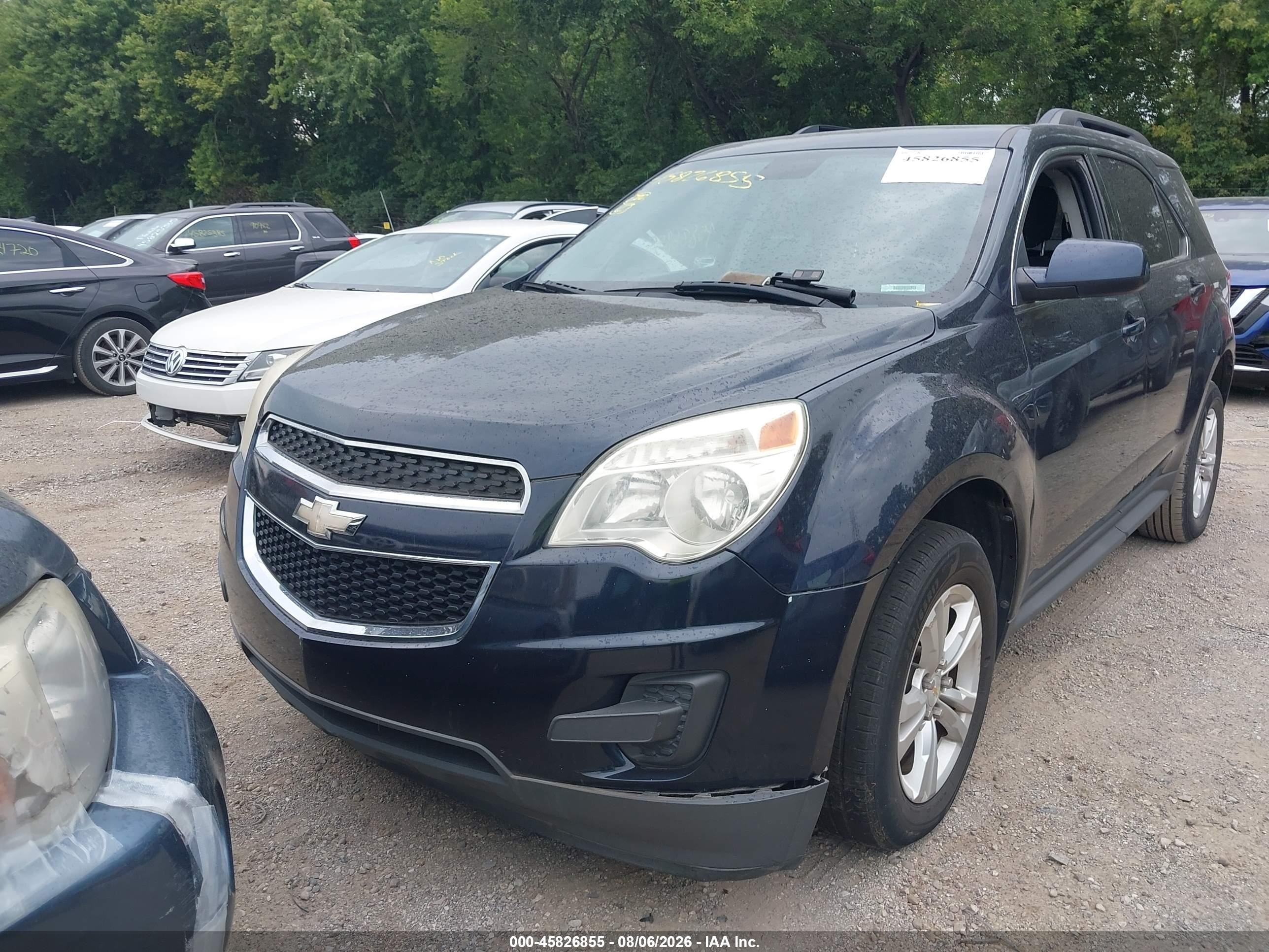 2015 Chevrolet Equinox Lt Dark Blue vin: 2GNALBEK0F1175984