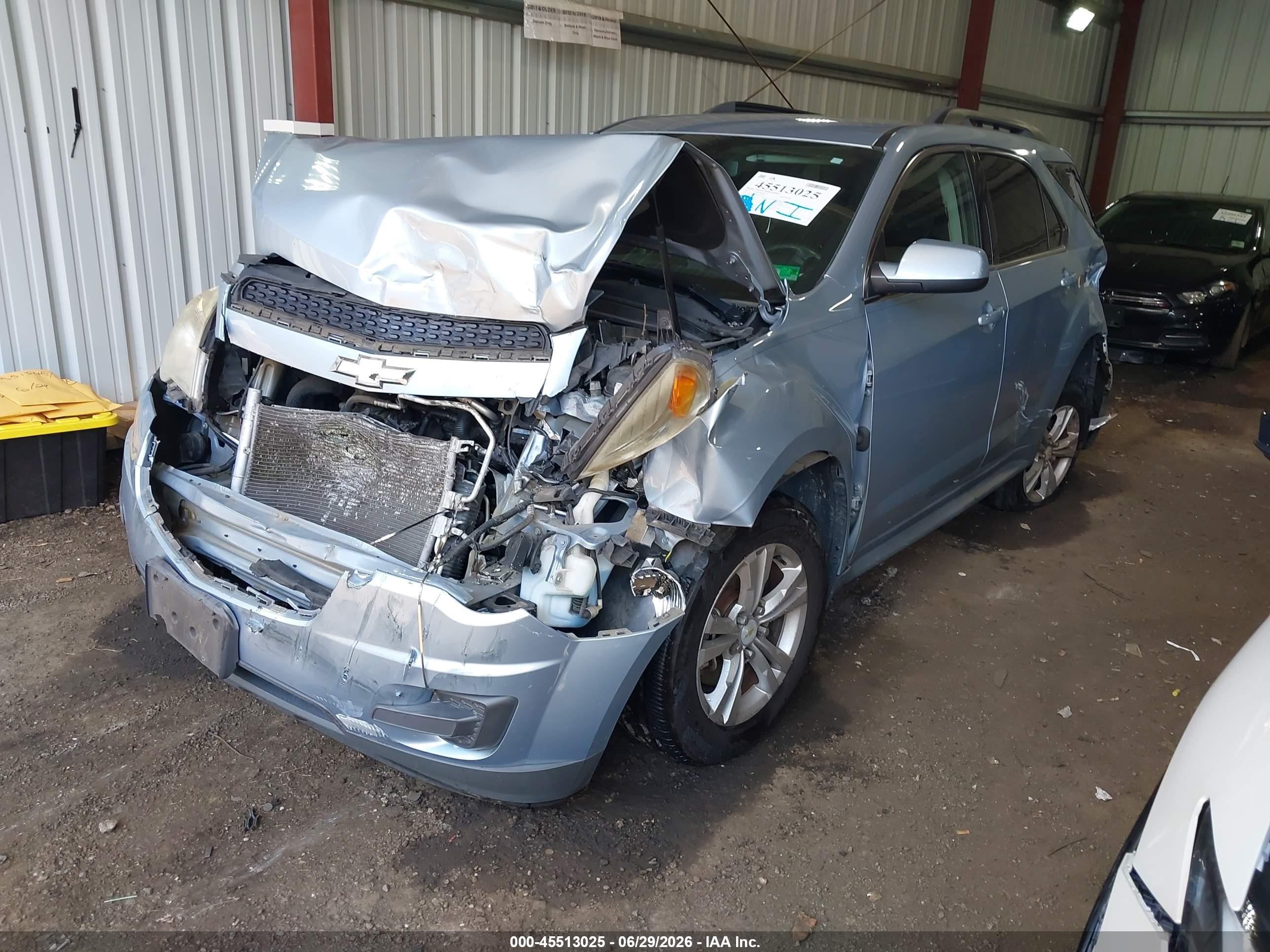 2015 Chevrolet Equinox Lt Light Blue vin: 2GNALBEK0F6102438