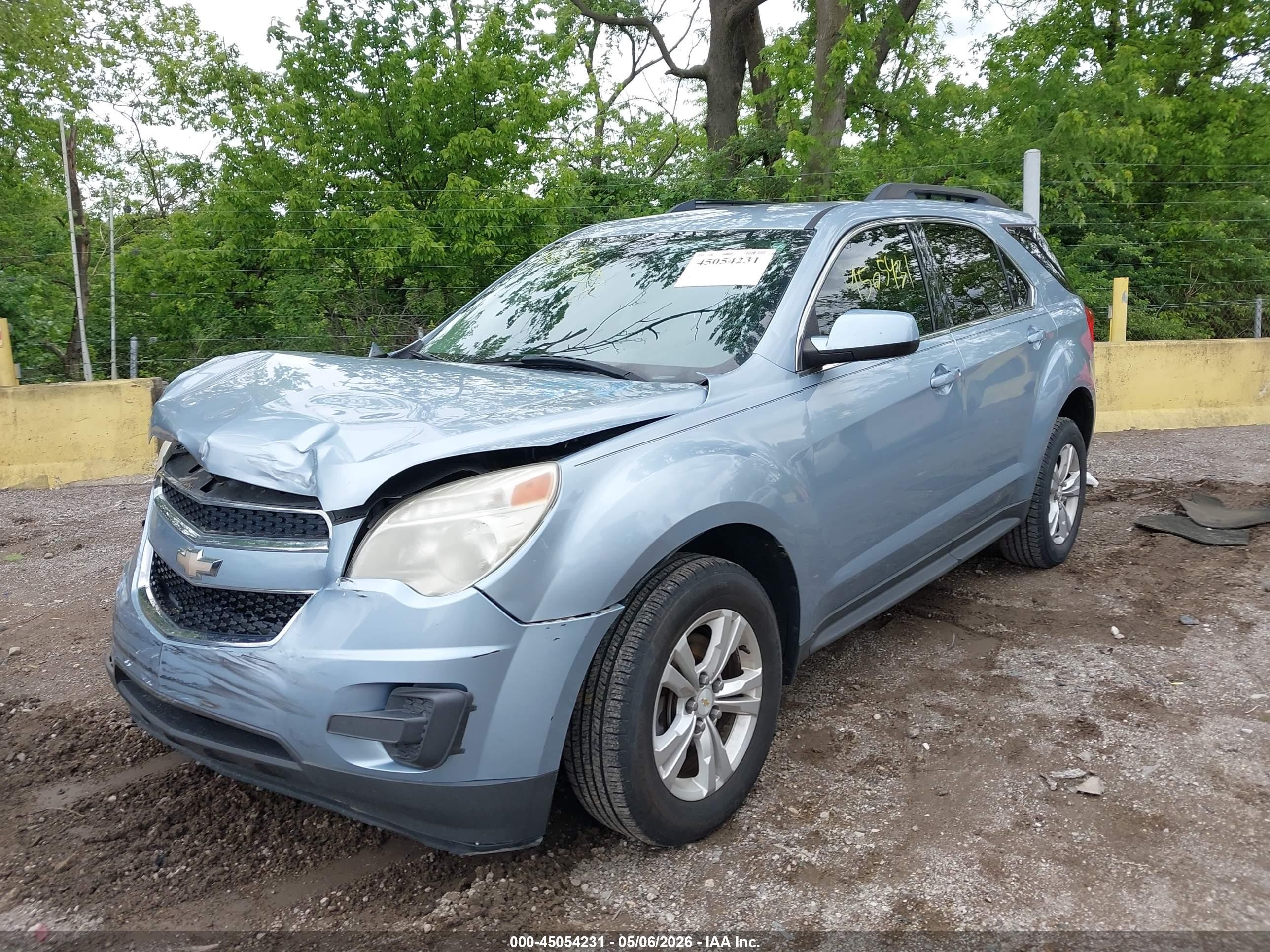 2015 Chevrolet Equinox 1lt Blue vin: 2GNALBEK0F6104190