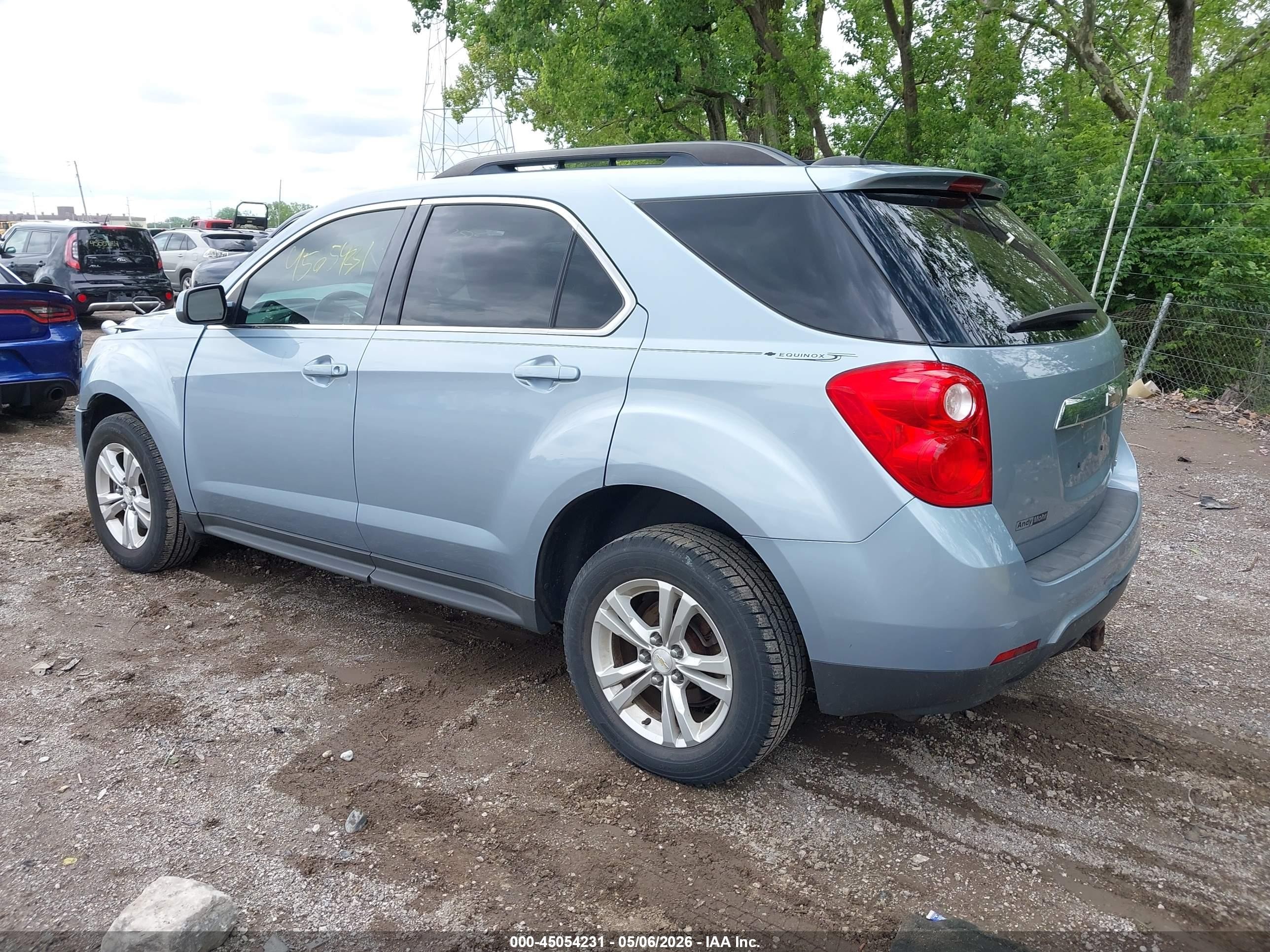 2015 Chevrolet Equinox 1lt Blue vin: 2GNALBEK0F6104190