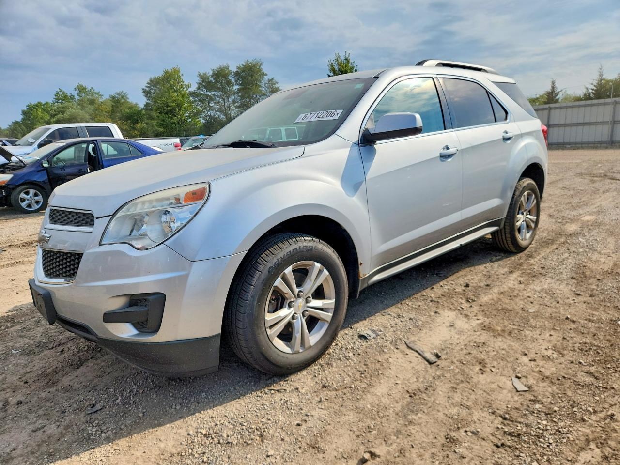 2015 Chevrolet Equinox Lt Silver vin: 2GNALBEK0F6147928