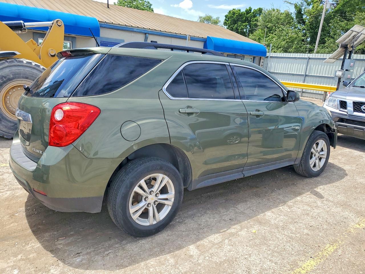 2015 Chevrolet Equinox Lt Green vin: 2GNALBEK0F6163756