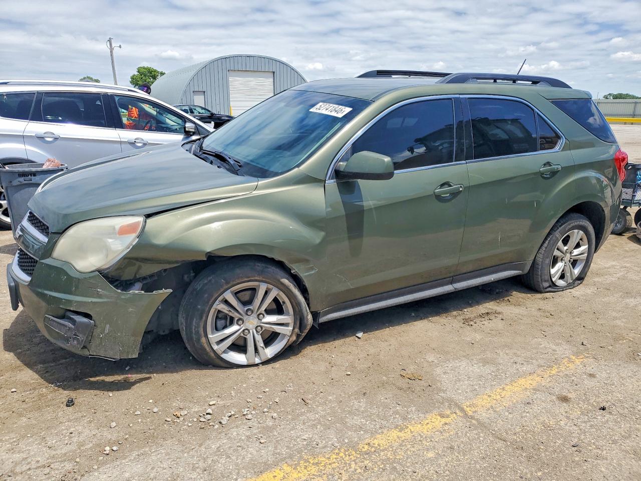 2015 Chevrolet Equinox Lt Green vin: 2GNALBEK0F6163756