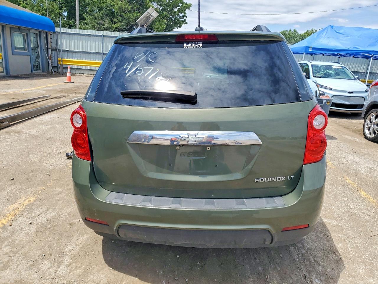 2015 Chevrolet Equinox Lt Green vin: 2GNALBEK0F6163756