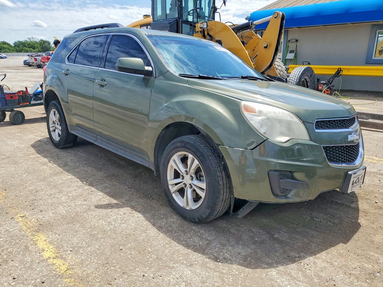 2015 Chevrolet Equinox Lt Green vin: 2GNALBEK0F6163756