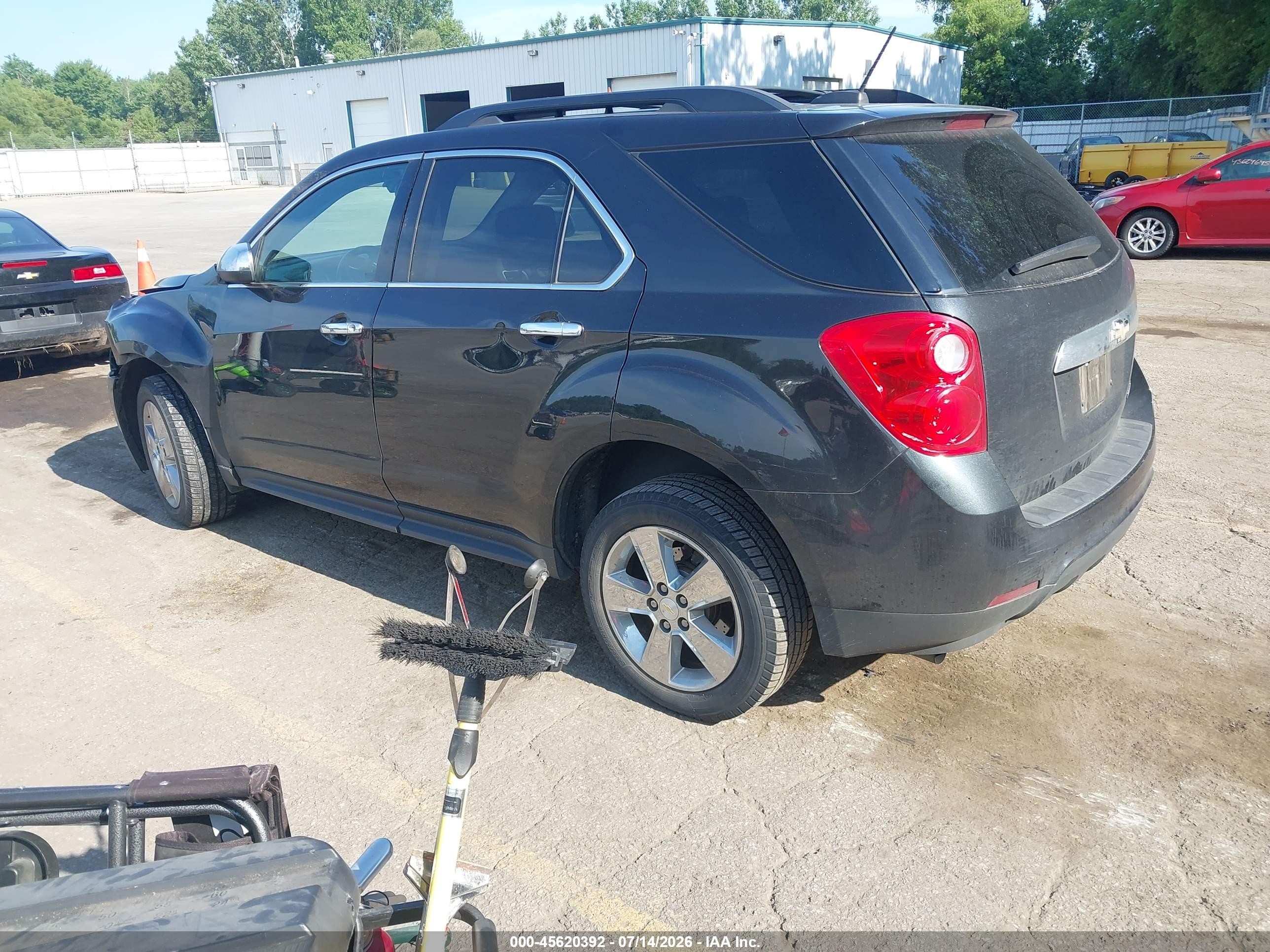 2015 Chevrolet Equinox Lt Черный vin: 2GNALBEK0F6176958