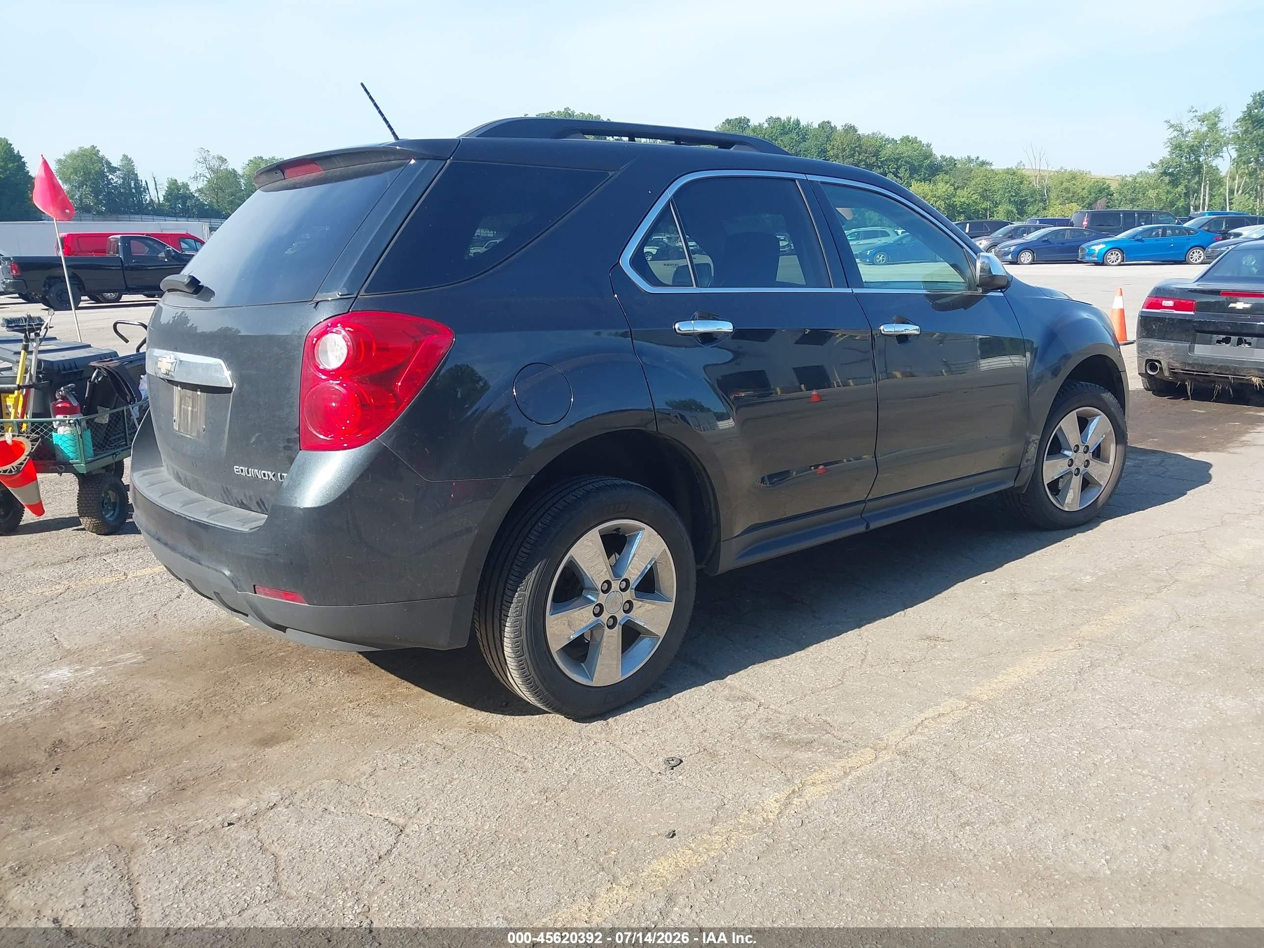 2015 Chevrolet Equinox Lt Черный vin: 2GNALBEK0F6176958