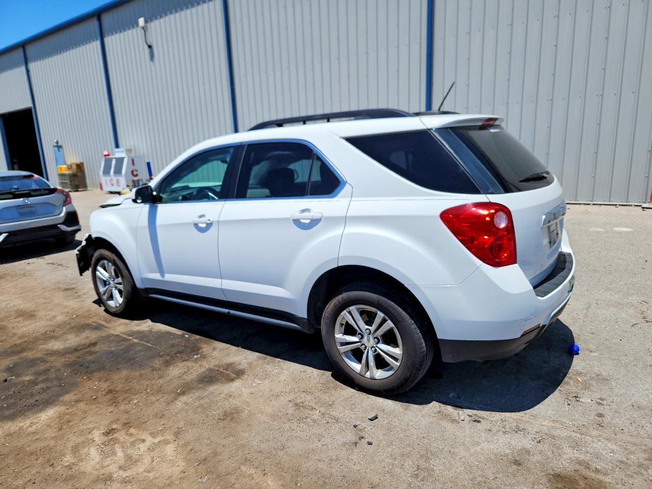 2015 Chevrolet Equinox Lt White vin: 2GNALBEK0F6194747