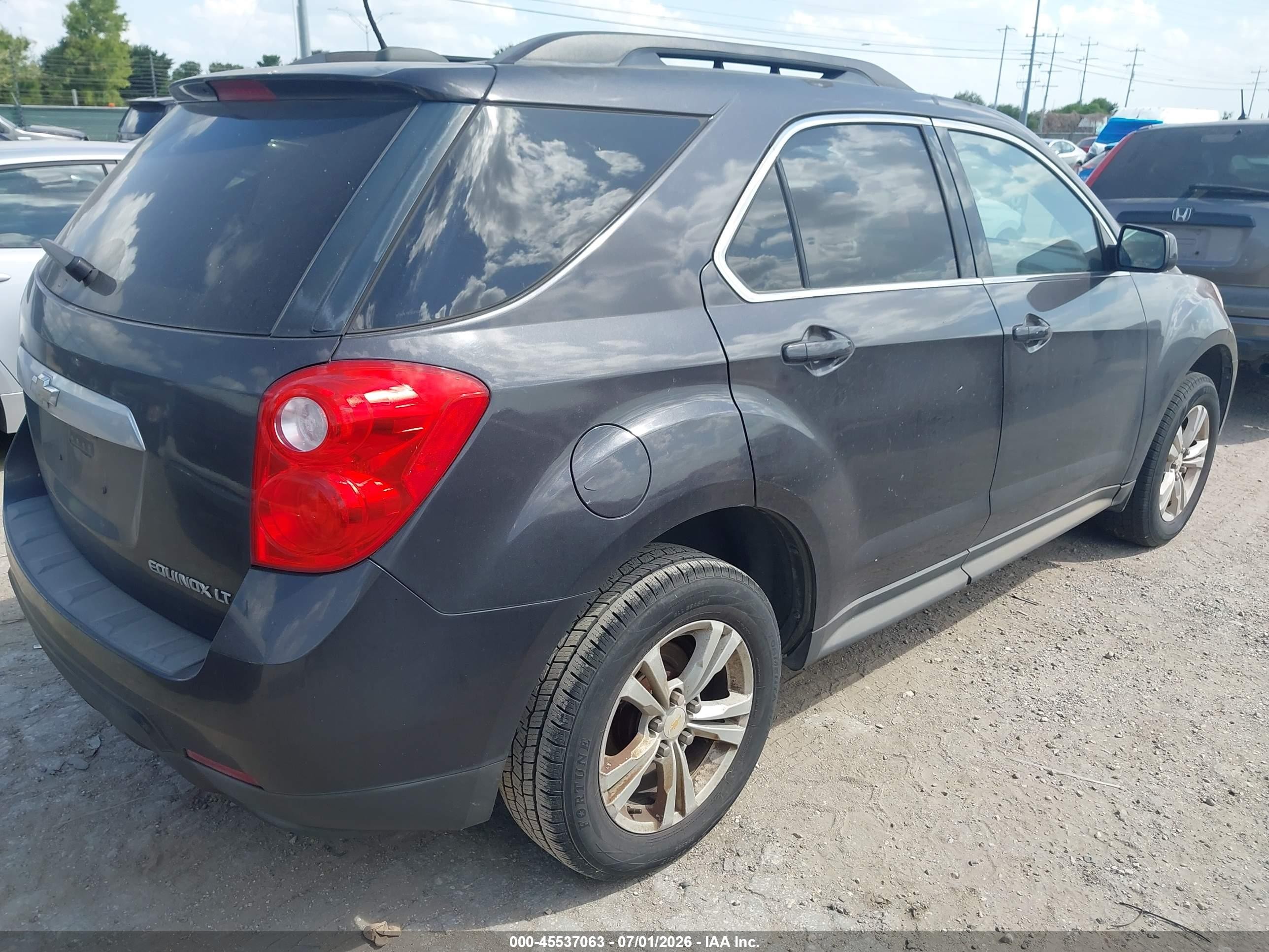 2015 Chevrolet Equinox Lt Серый vin: 2GNALBEK0F6242344