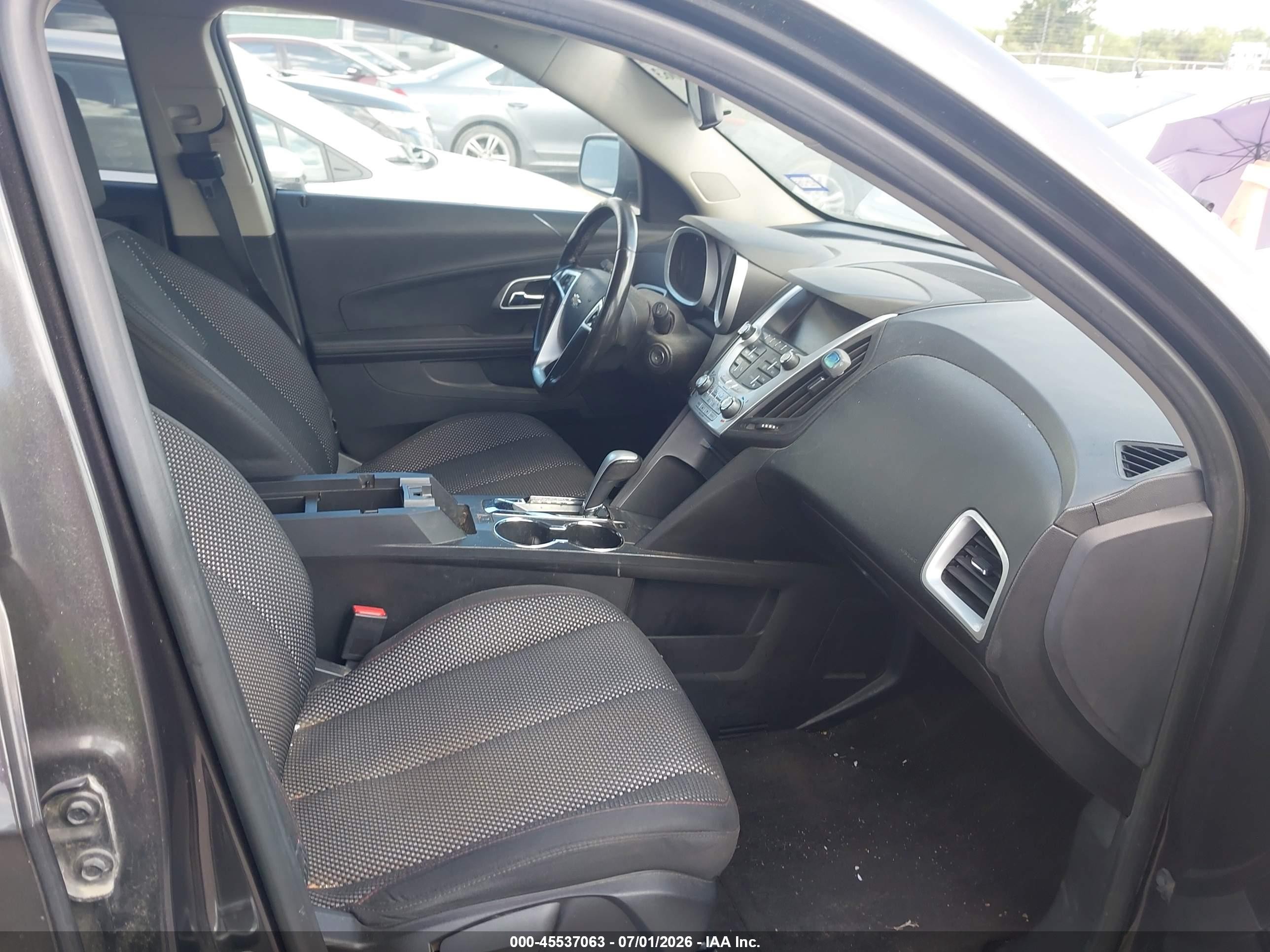 2015 Chevrolet Equinox Lt Серый vin: 2GNALBEK0F6242344