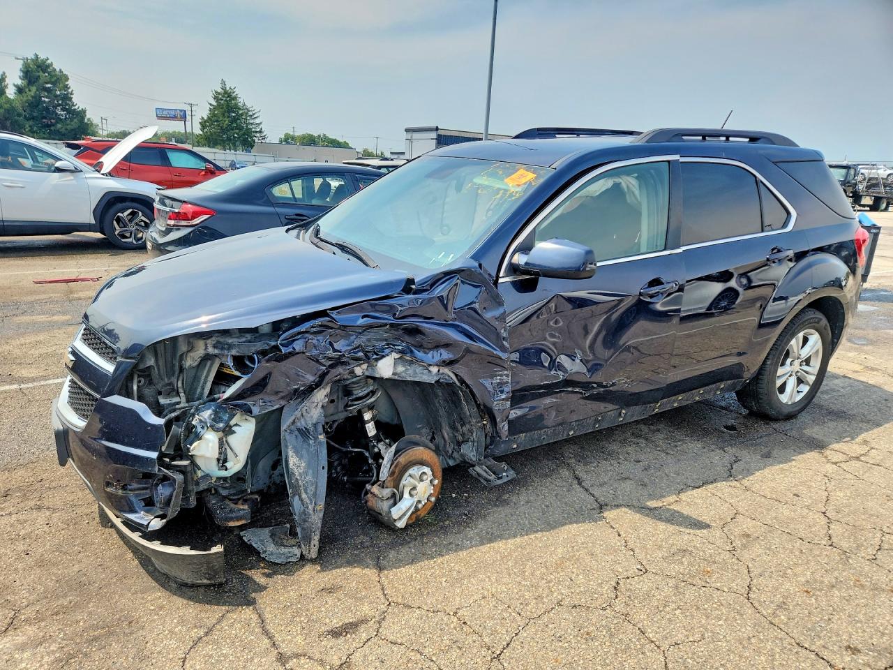 2015 Chevrolet Equinox Lt Blue vin: 2GNALBEK0F6295416