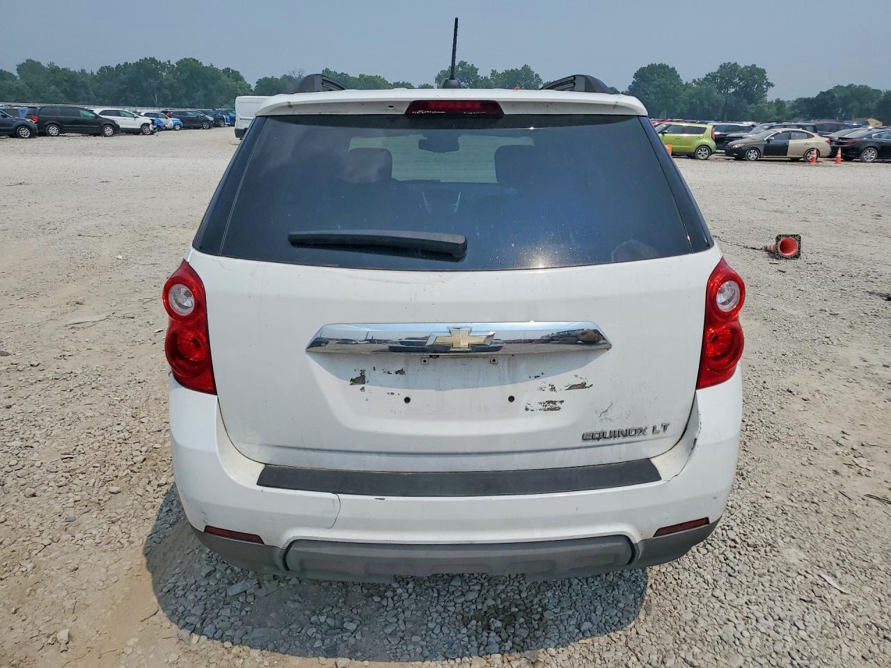 2015 Chevrolet Equinox Lt White vin: 2GNALBEK0F6314627