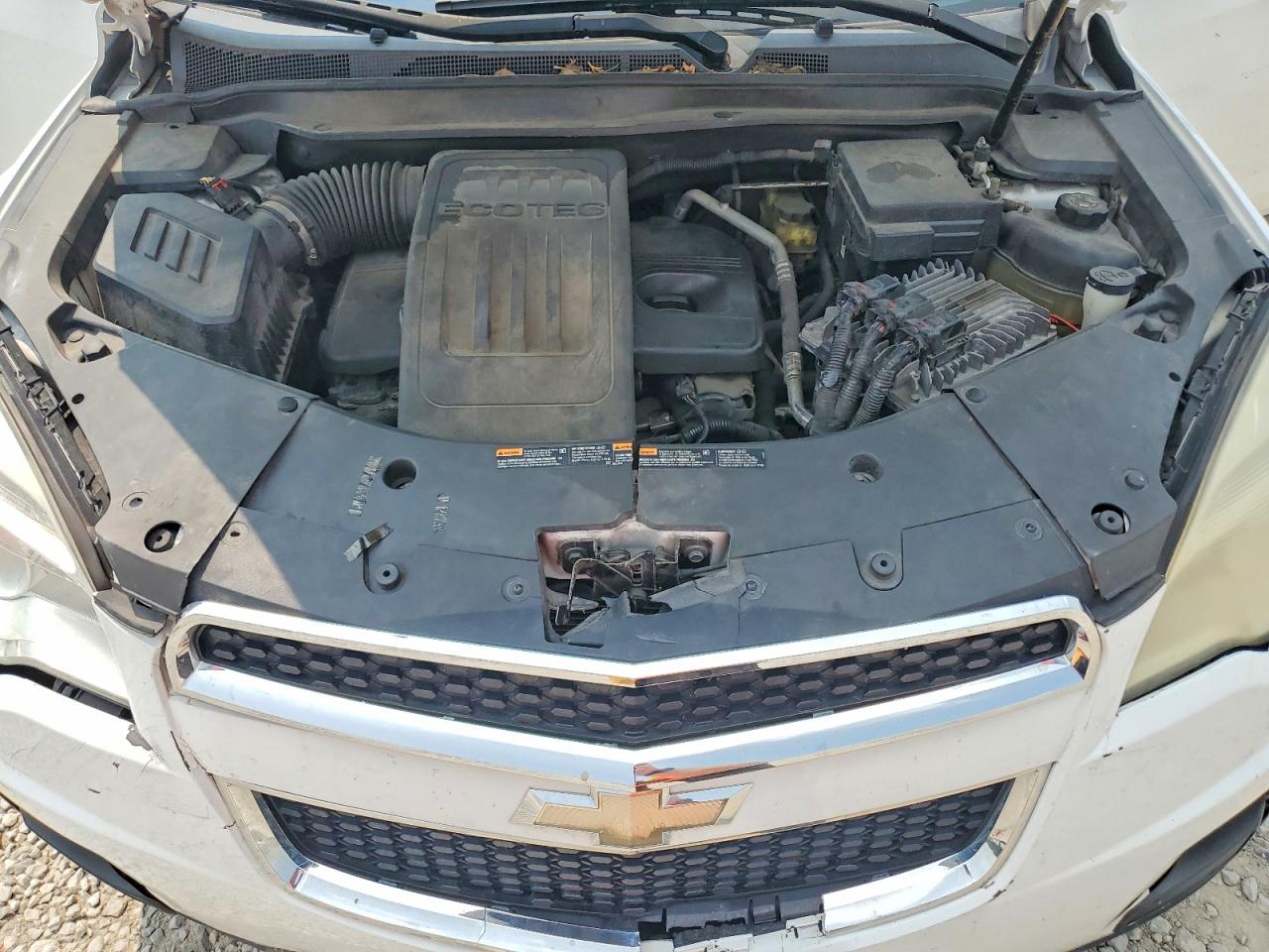 2015 Chevrolet Equinox Lt White vin: 2GNALBEK0F6314627