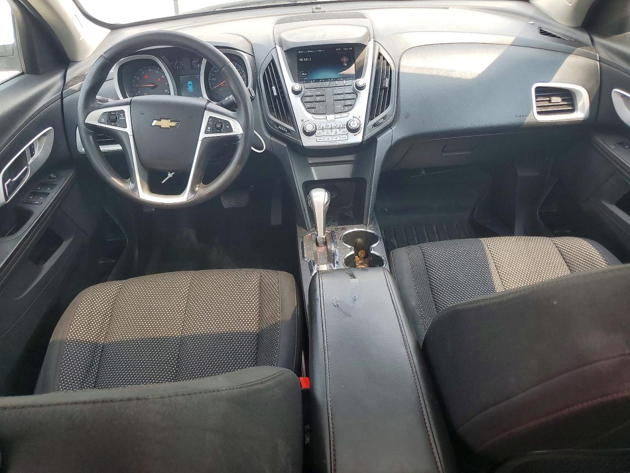 2015 Chevrolet Equinox Lt White vin: 2GNALBEK0F6314627