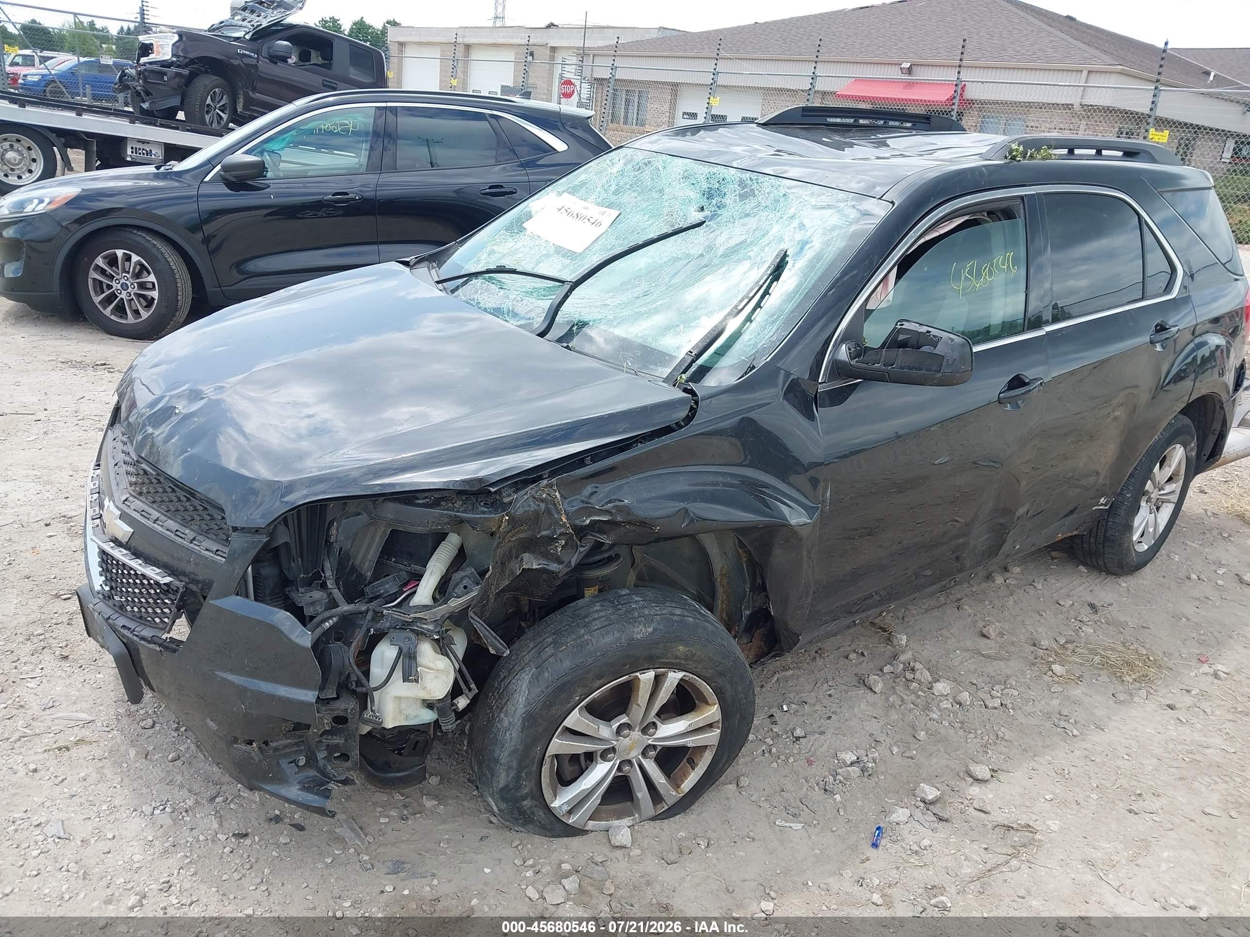 2015 Chevrolet Equinox Lt Black vin: 2GNALBEK0F6325918