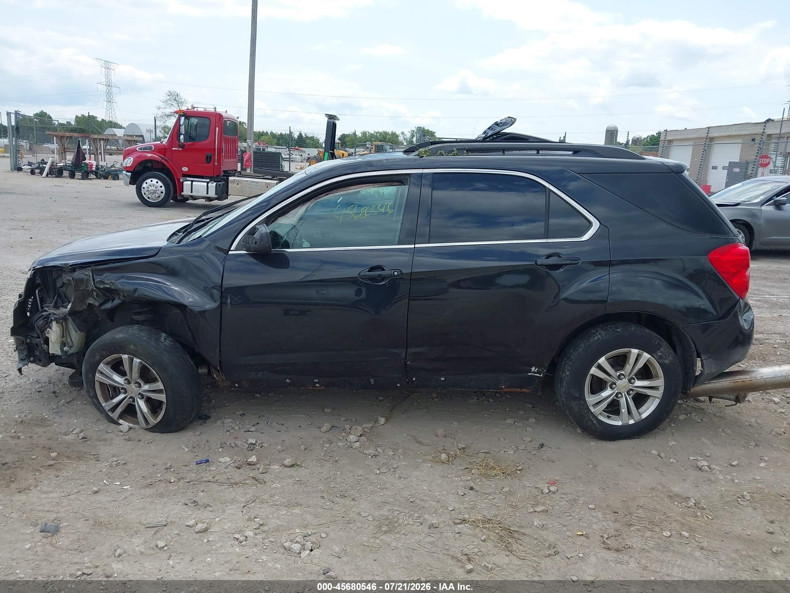 2015 Chevrolet Equinox Lt Black vin: 2GNALBEK0F6325918