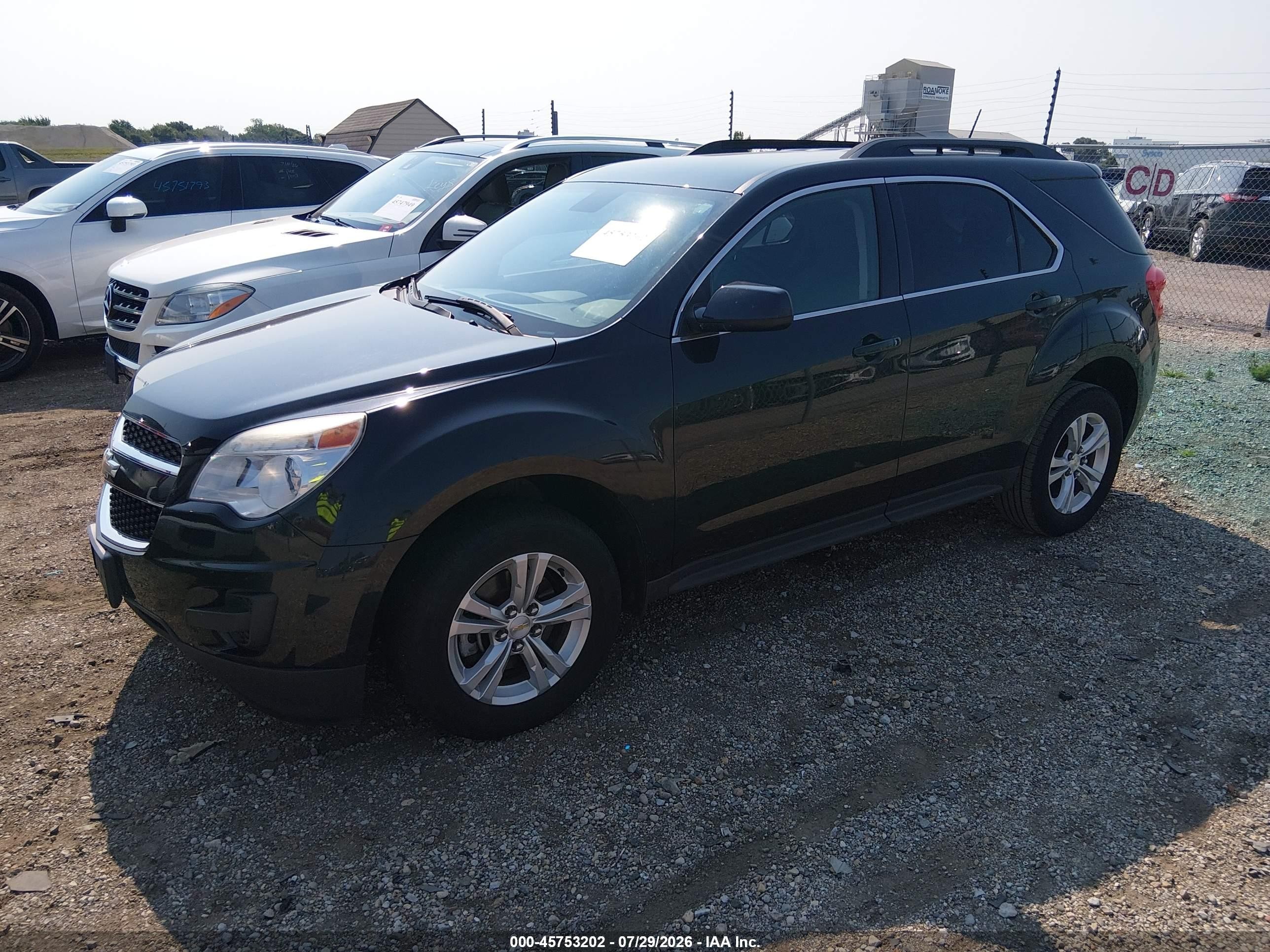 2015 Chevrolet Equinox Lt Black vin: 2GNALBEK0F6329192