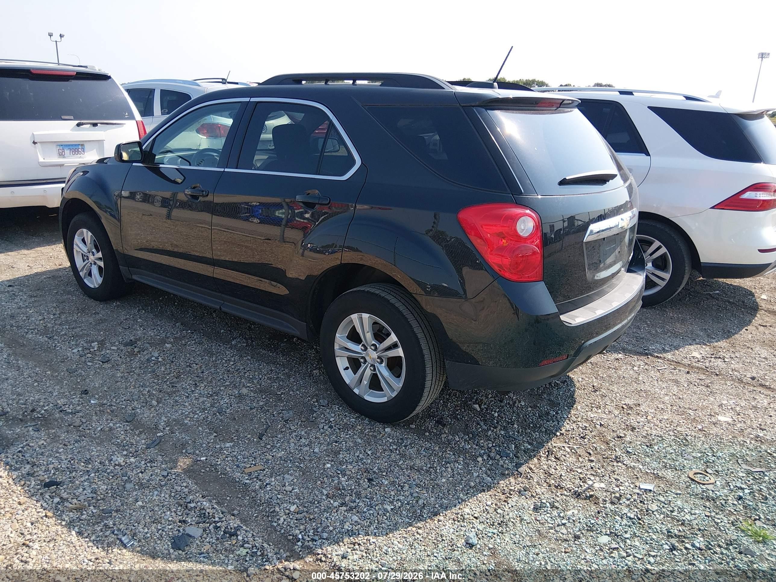2015 Chevrolet Equinox Lt Black vin: 2GNALBEK0F6329192