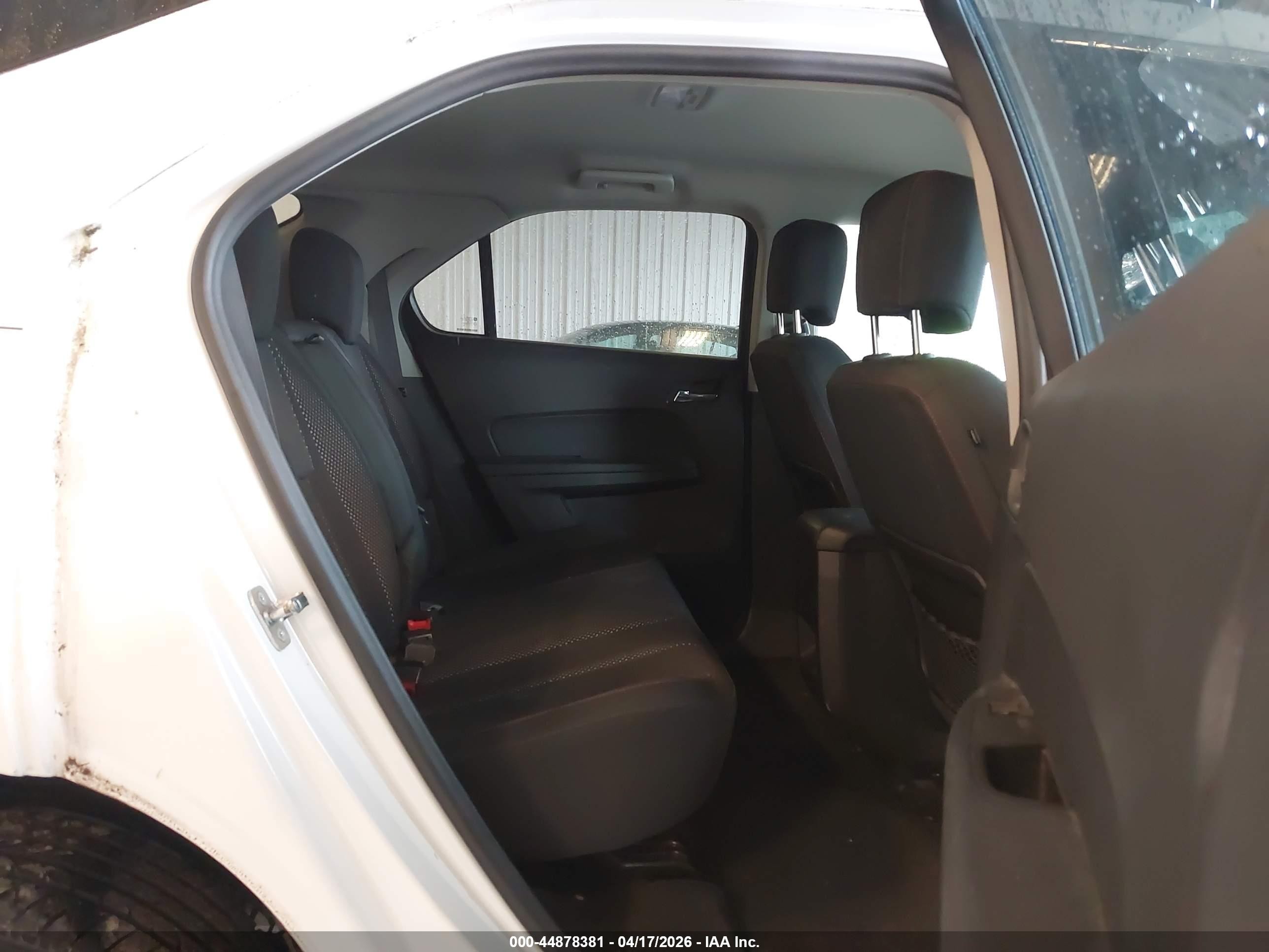 2015 Chevrolet Equinox 1lt White vin: 2GNALBEK0F6331010