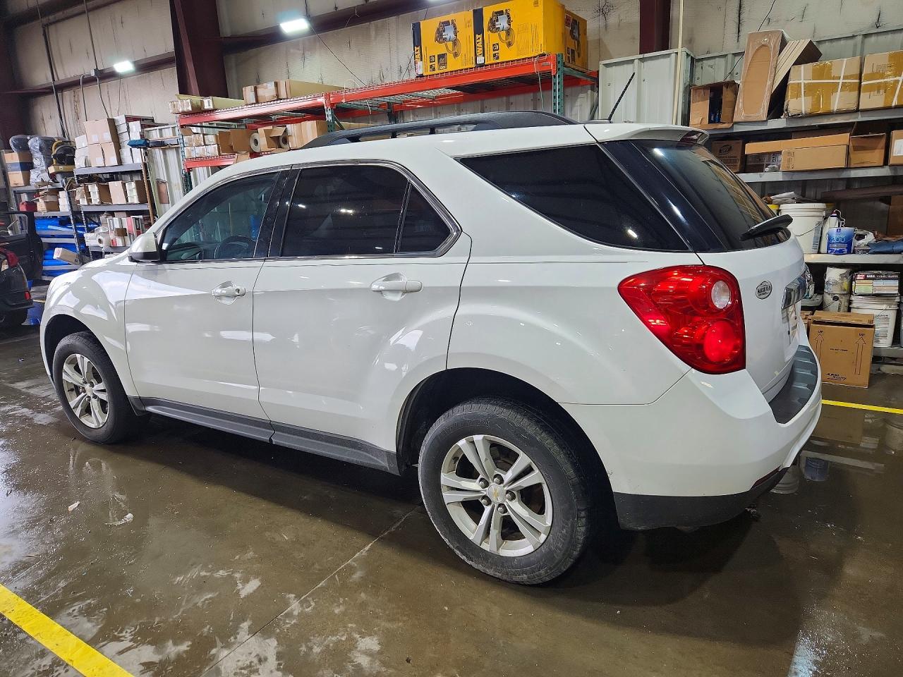 2015 Chevrolet Equinox Lt White vin: 2GNALBEK0F6348552