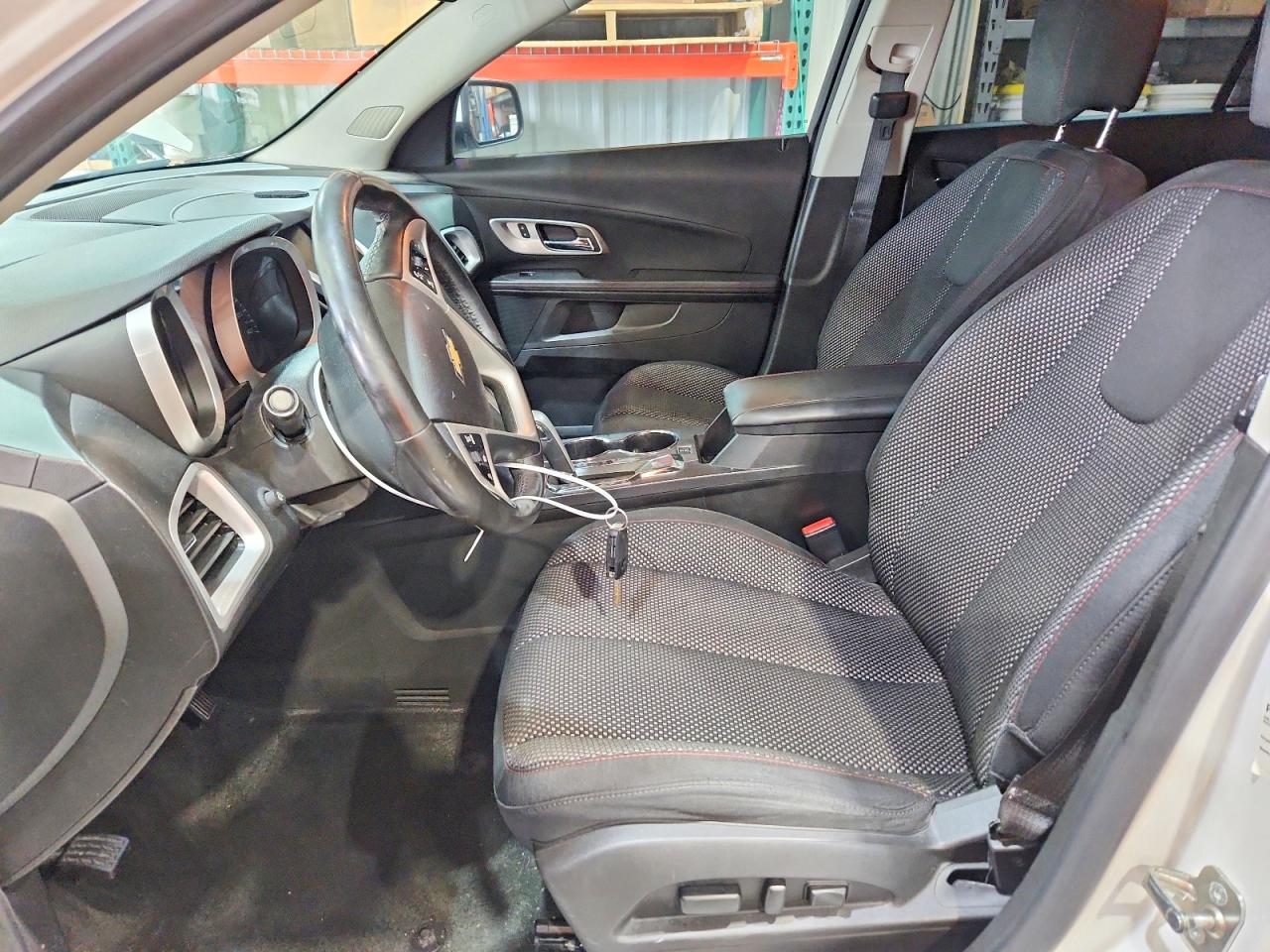 2015 Chevrolet Equinox Lt White vin: 2GNALBEK0F6348552