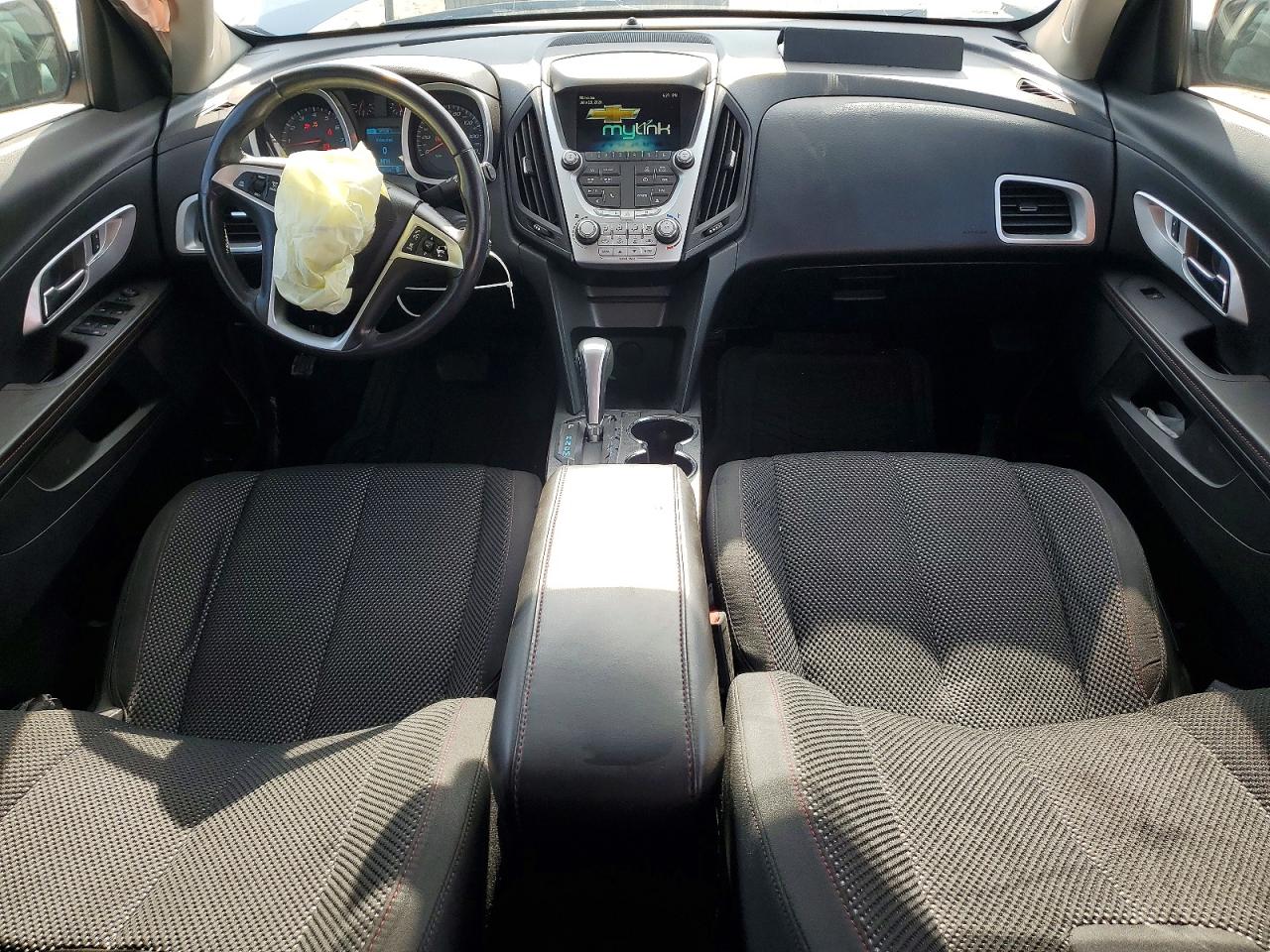 2015 Chevrolet Equinox Lt White vin: 2GNALBEK0F6370065