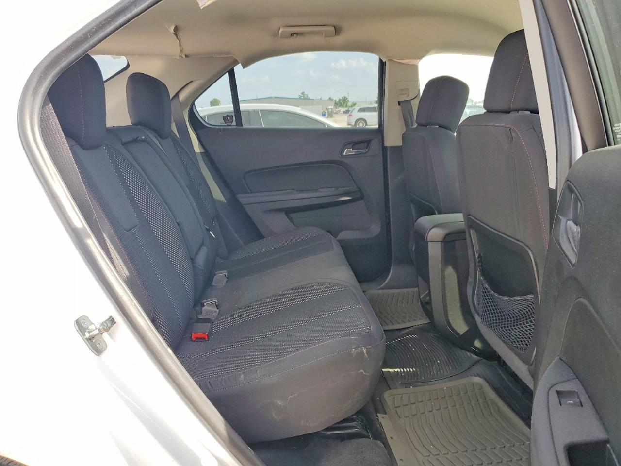 2015 Chevrolet Equinox Lt White vin: 2GNALBEK0F6370065