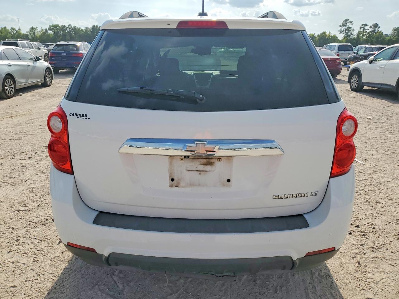 2015 Chevrolet Equinox Lt White vin: 2GNALBEK0F6370065