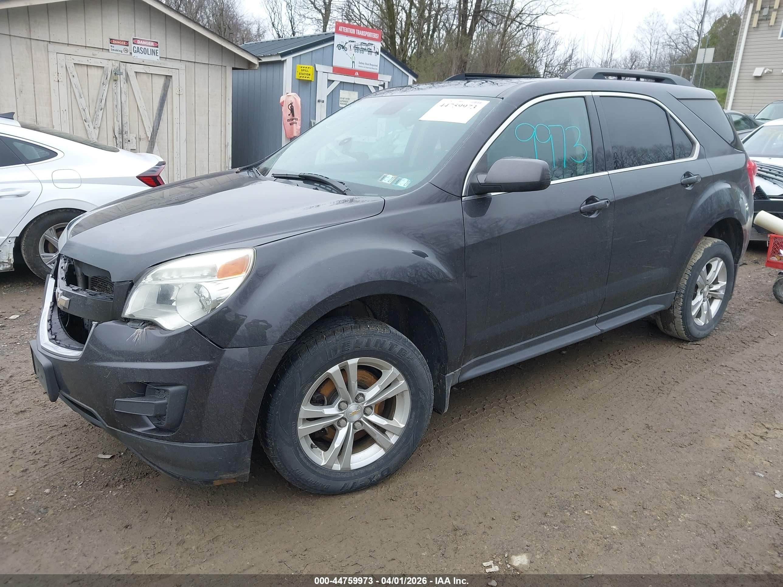 2015 Chevrolet Equinox 1lt Gray vin: 2GNALBEK0F6380613