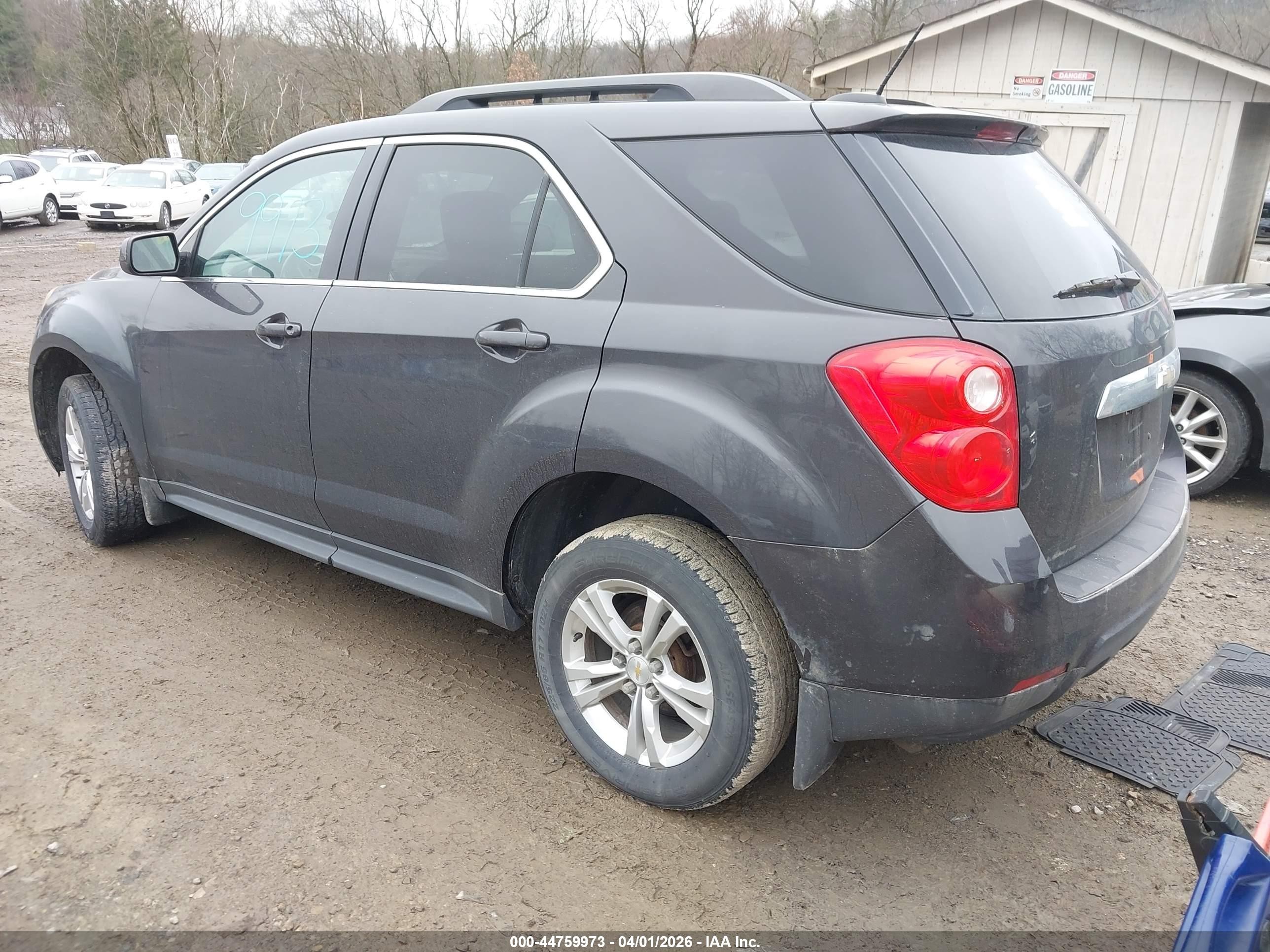 2015 Chevrolet Equinox 1lt Gray vin: 2GNALBEK0F6380613