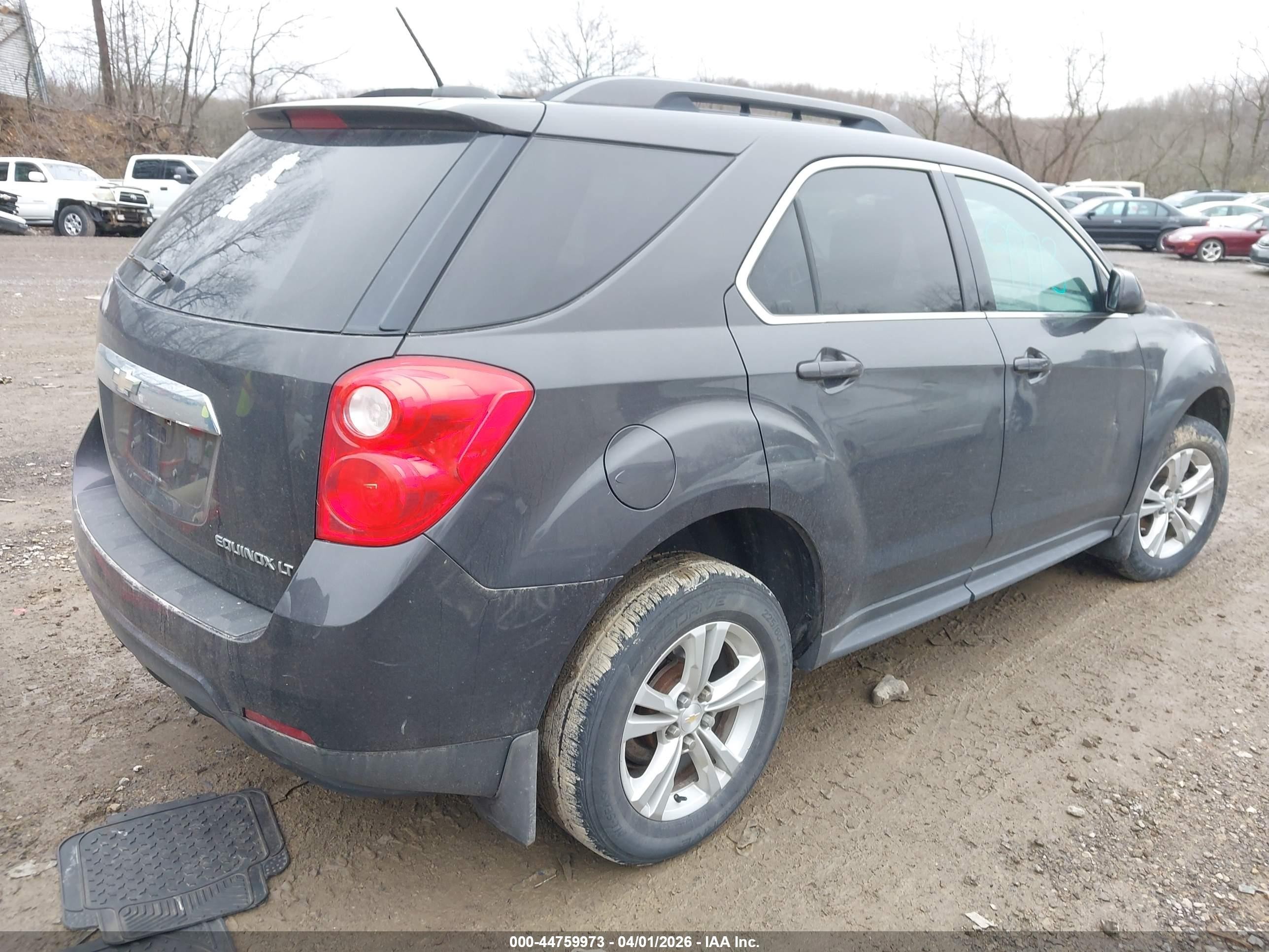 2015 Chevrolet Equinox 1lt Gray vin: 2GNALBEK0F6380613