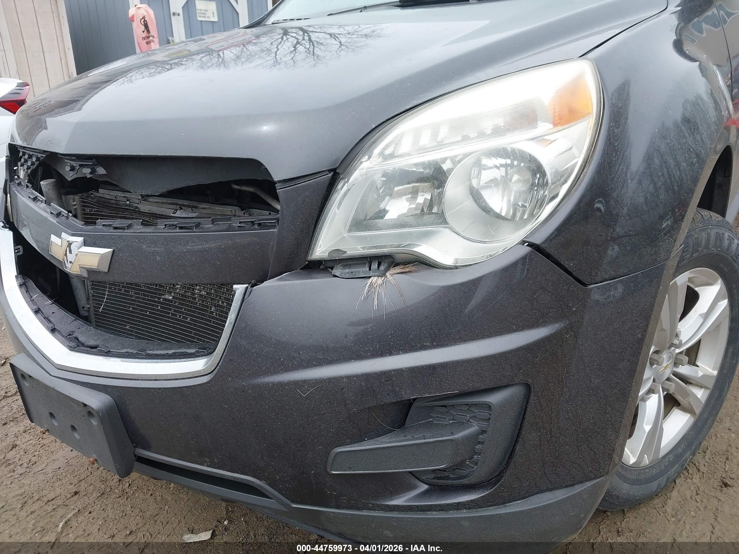 2015 Chevrolet Equinox 1lt Gray vin: 2GNALBEK0F6380613