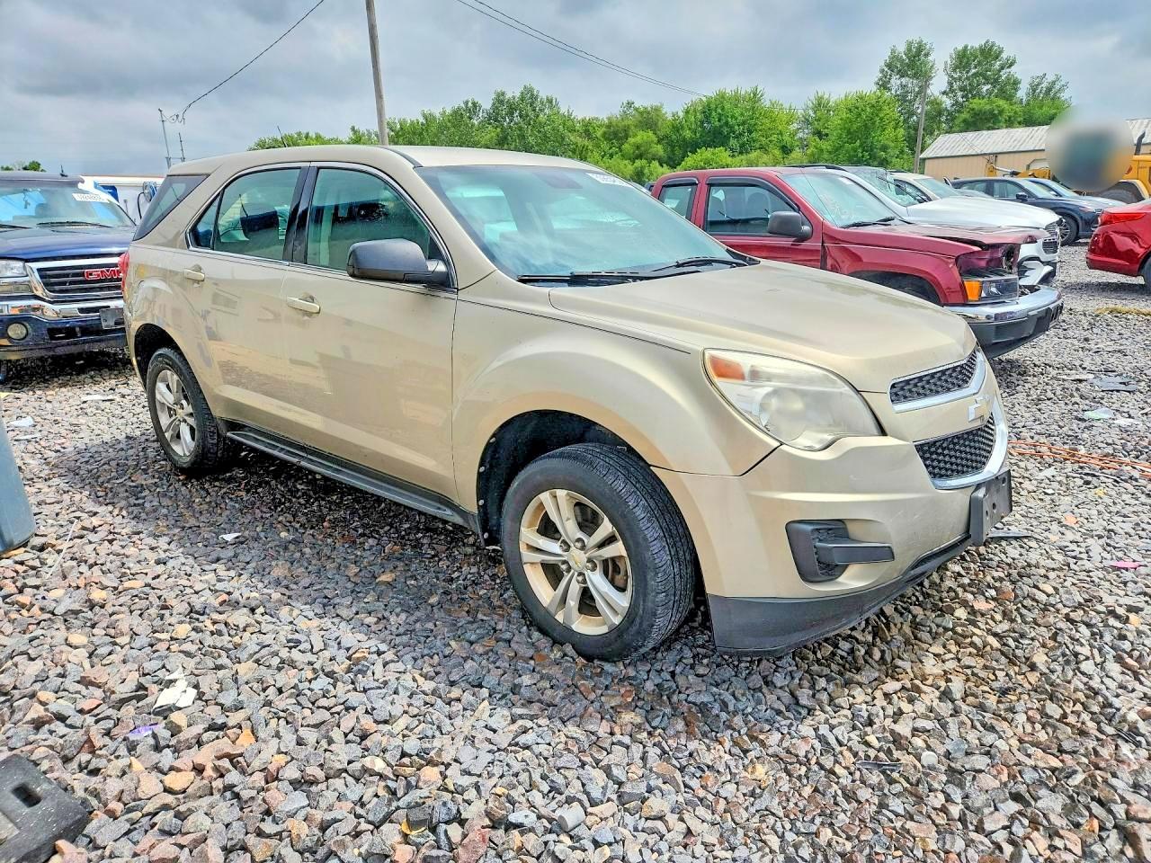2012 Chevrolet Equinox Ls Beige vin: 2GNALBEK1C1140561