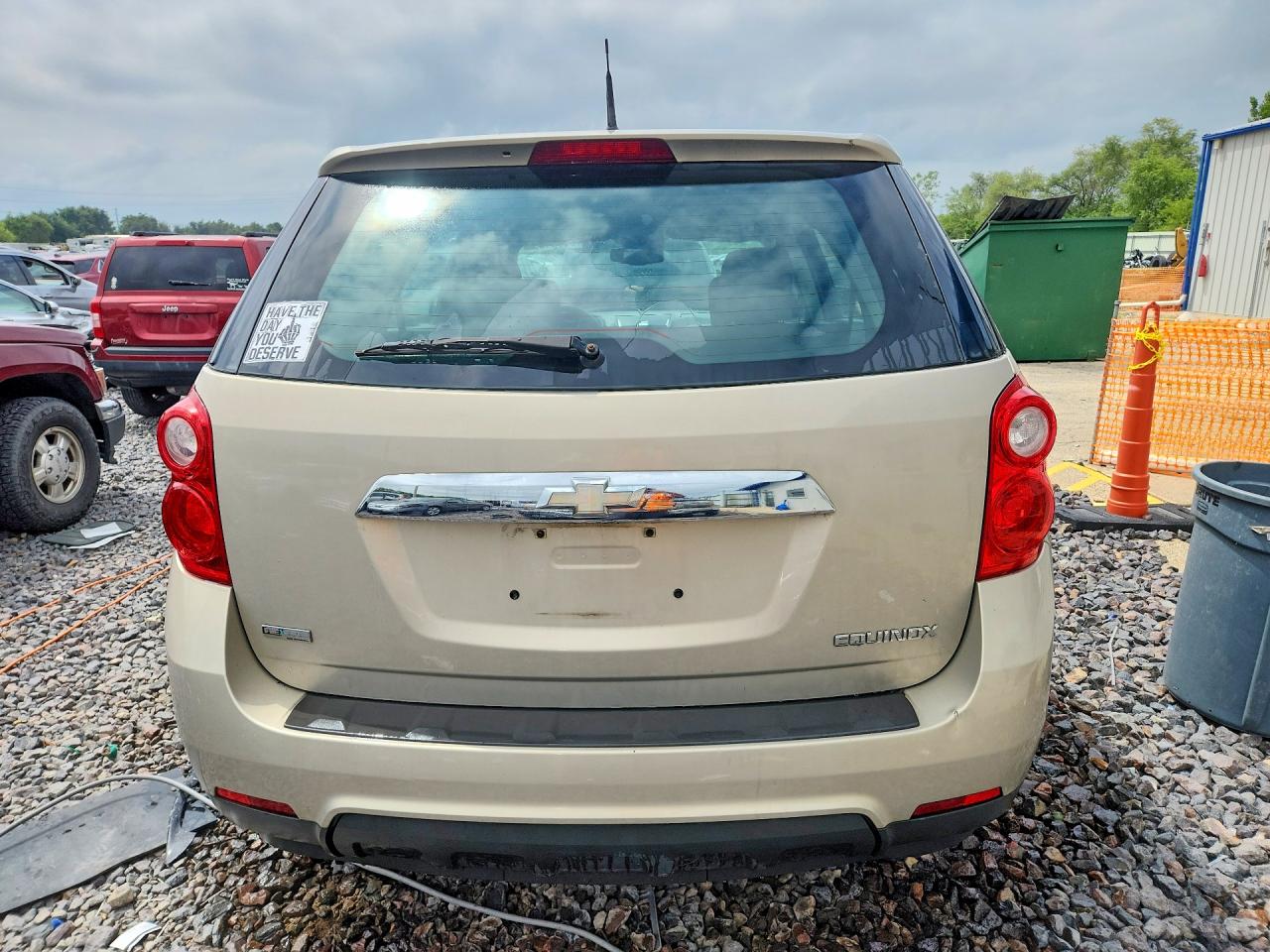 2012 Chevrolet Equinox Ls Beige vin: 2GNALBEK1C1140561