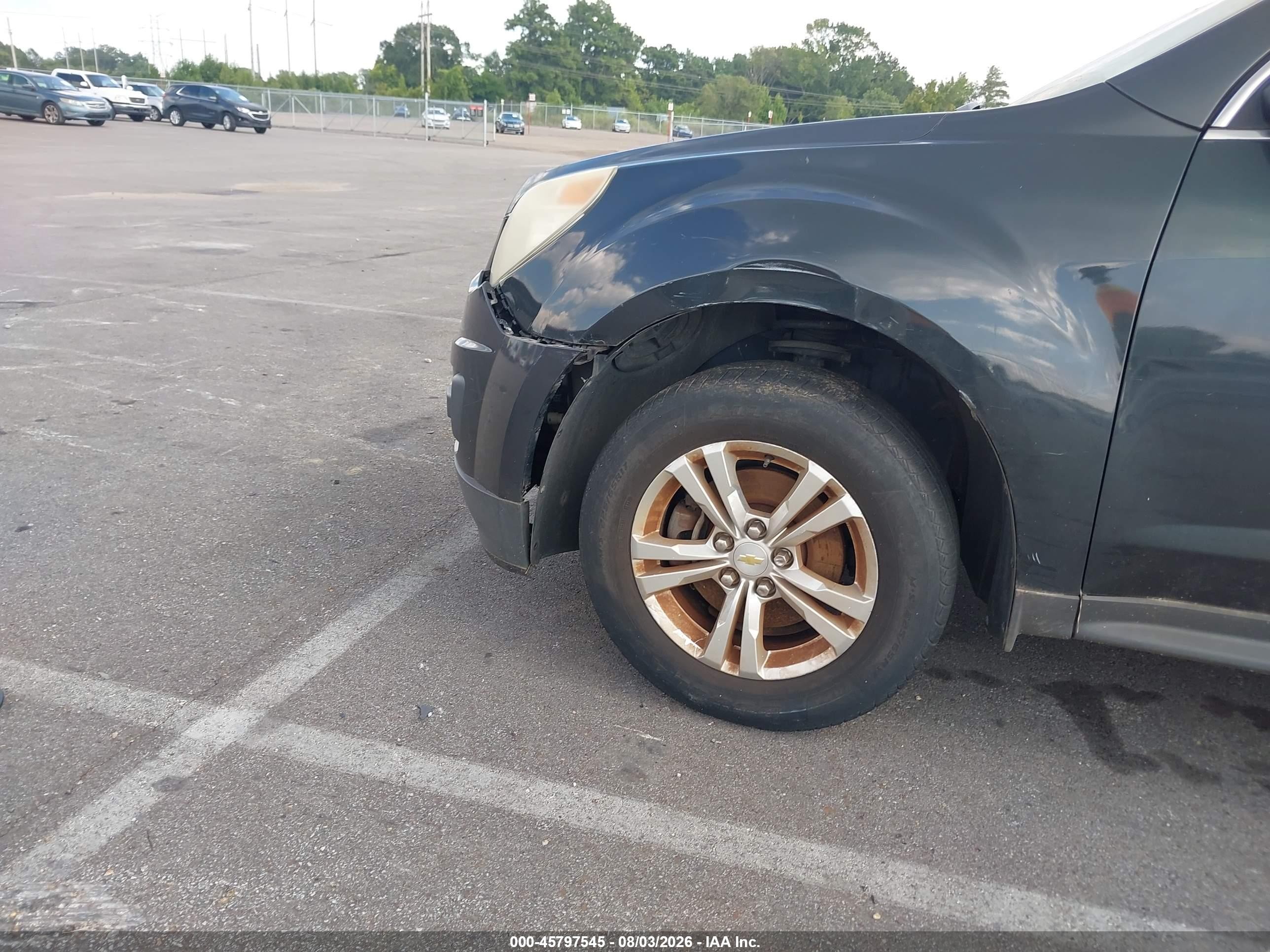2012 Chevrolet Equinox Ls Gray vin: 2GNALBEK1C1214822
