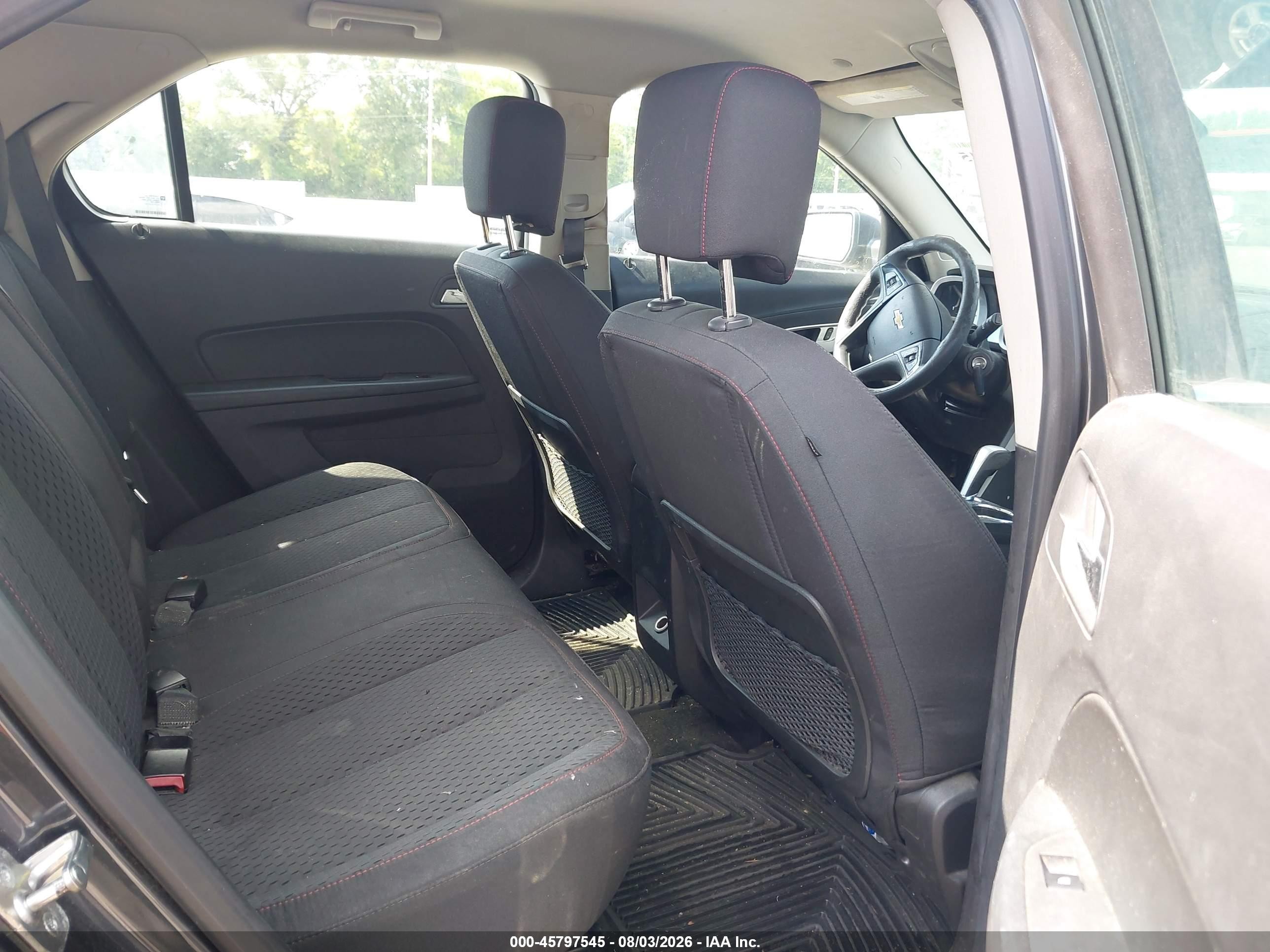 2012 Chevrolet Equinox Ls Gray vin: 2GNALBEK1C1214822