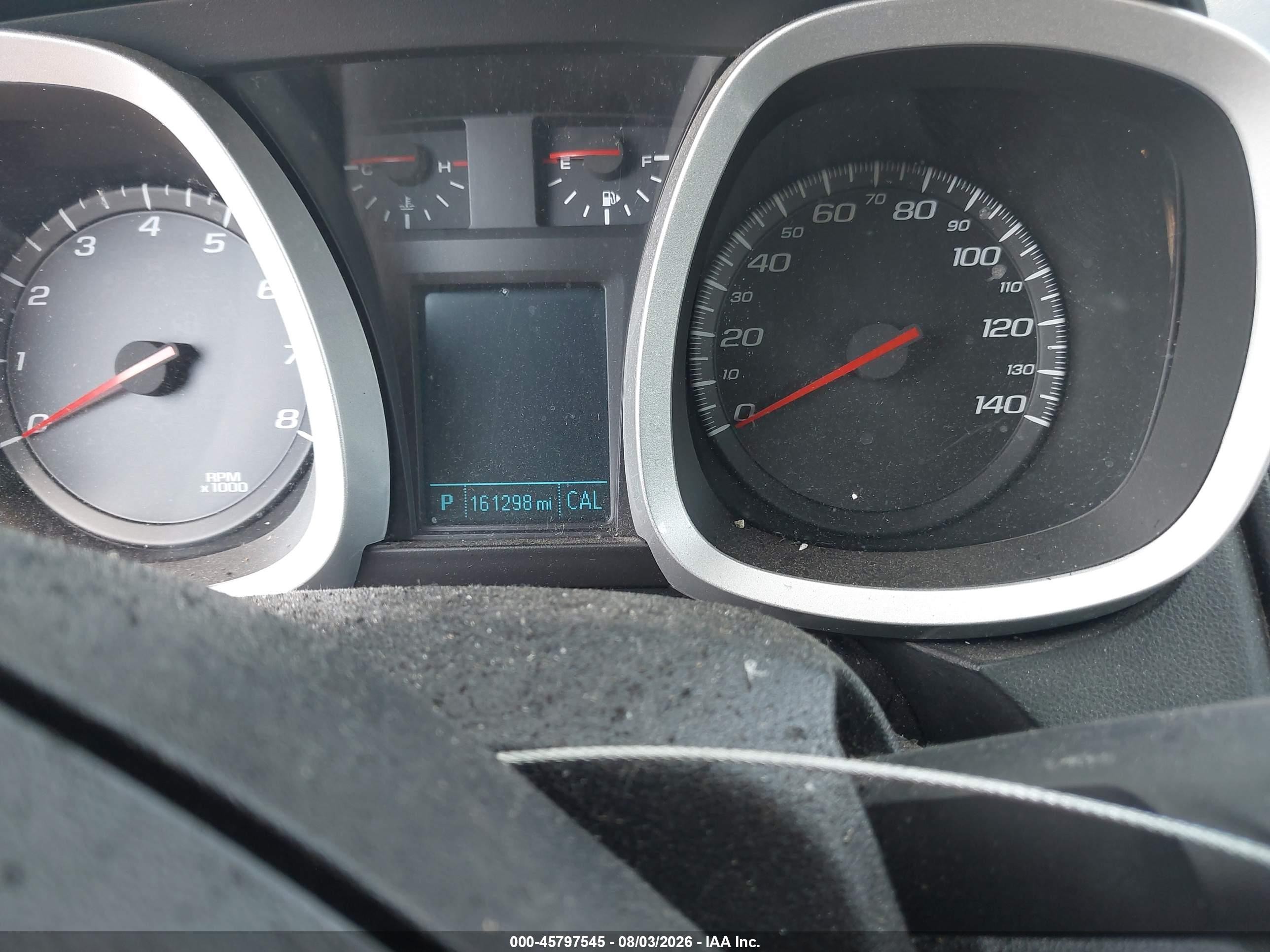 2012 Chevrolet Equinox Ls Gray vin: 2GNALBEK1C1214822
