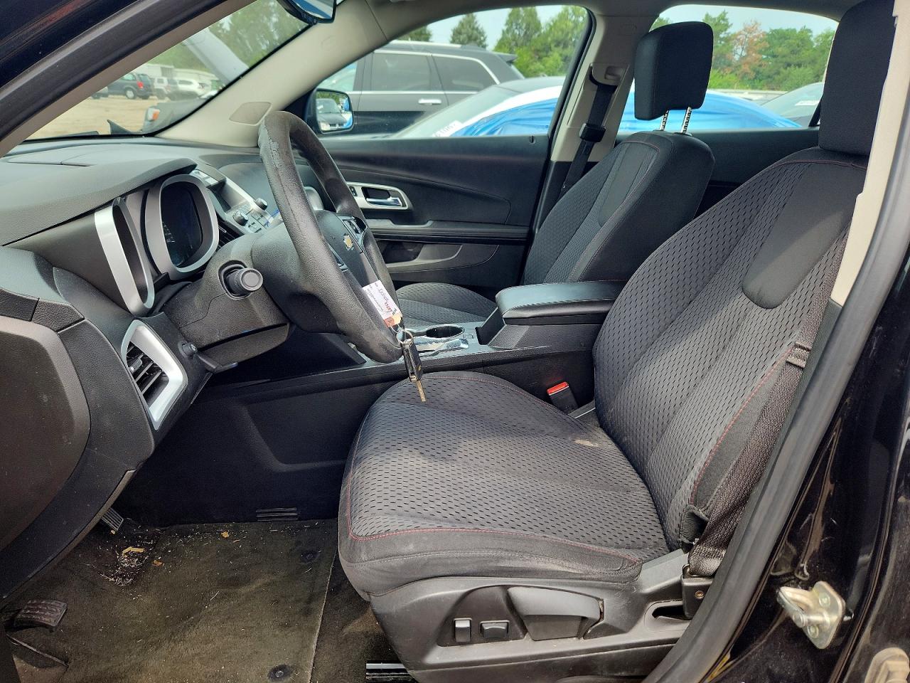 2012 Chevrolet Equinox Ls Black vin: 2GNALBEK1C1287673