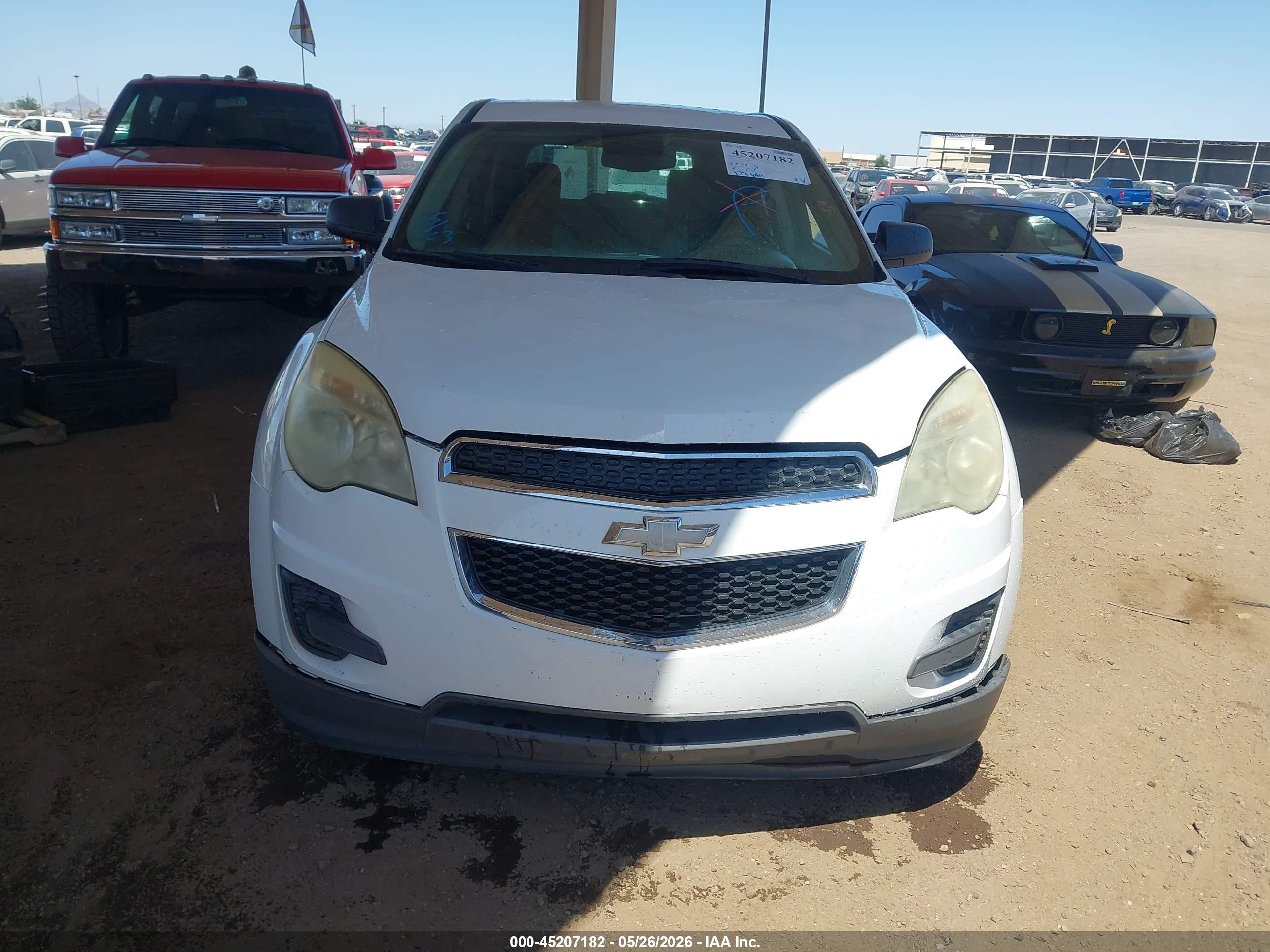 2012 Chevrolet Equinox Ls White vin: 2GNALBEK1C6130177