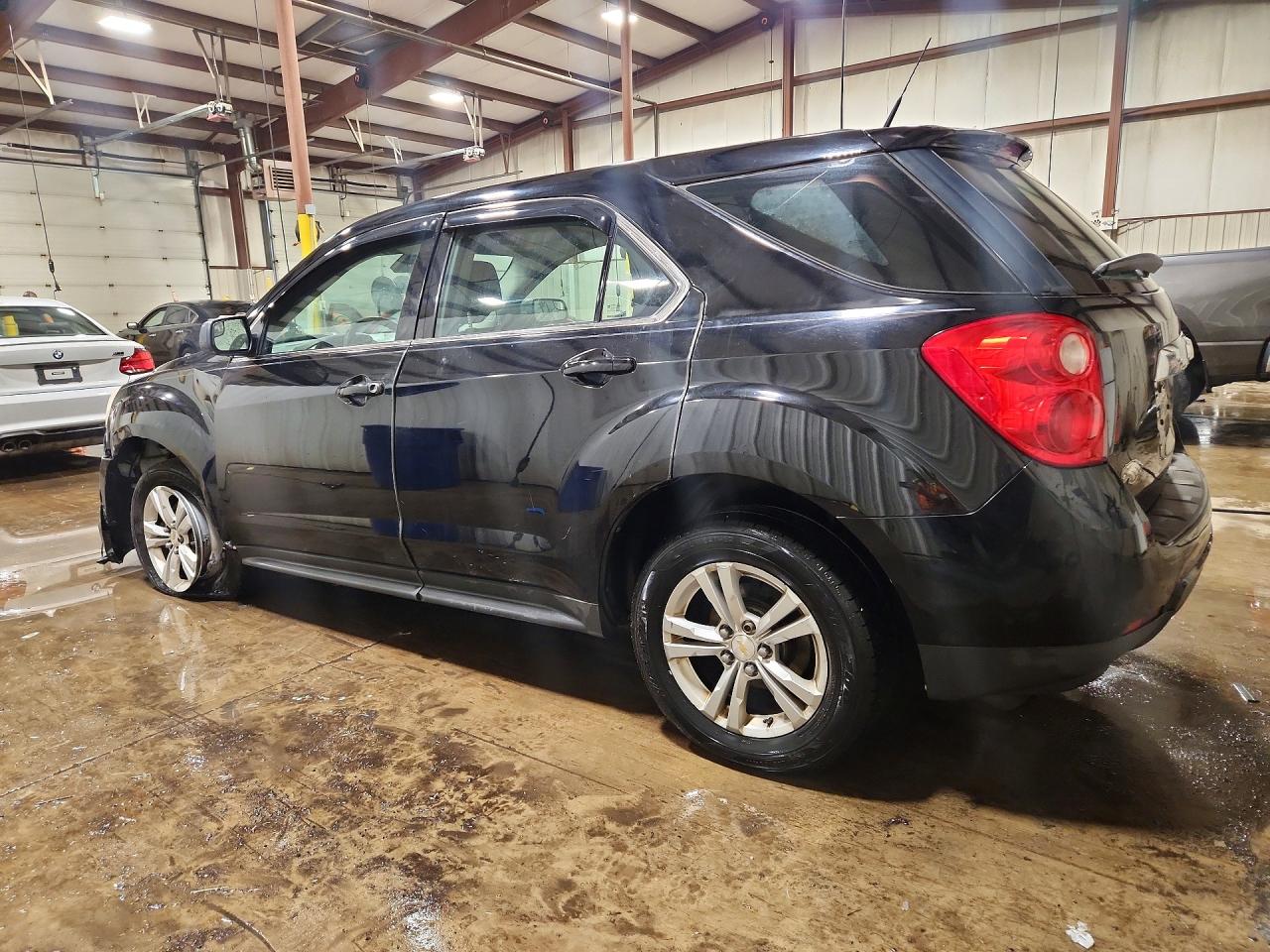 2012 Chevrolet Equinox Ls Black vin: 2GNALBEK1C6295100