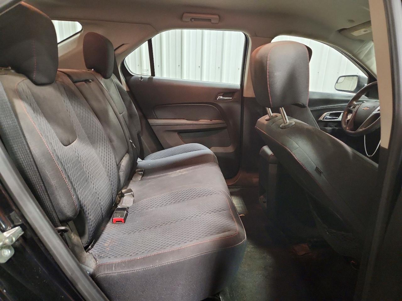 2012 Chevrolet Equinox Ls Black vin: 2GNALBEK1C6295100