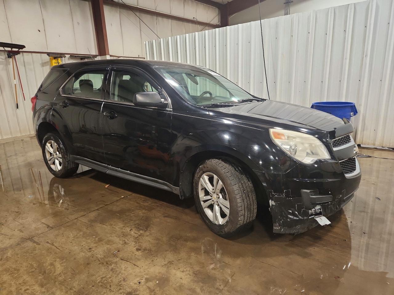 2012 Chevrolet Equinox Ls Black vin: 2GNALBEK1C6295100