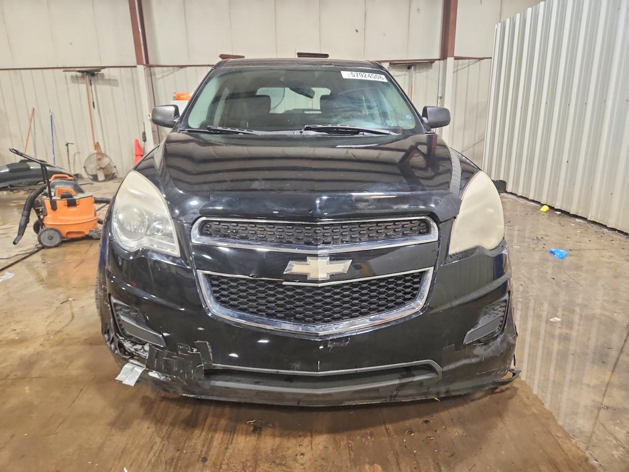2012 Chevrolet Equinox Ls Black vin: 2GNALBEK1C6295100