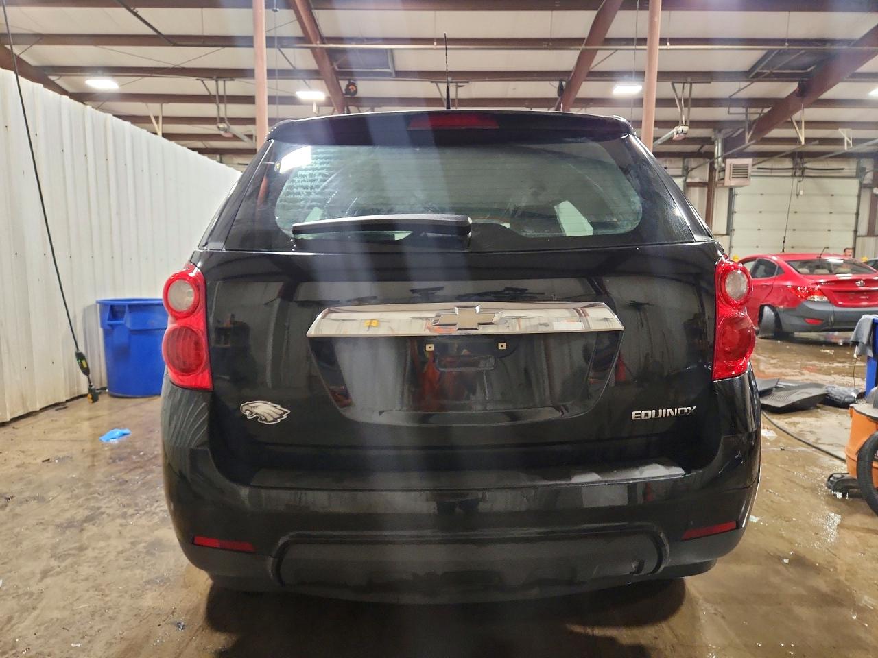 2012 Chevrolet Equinox Ls Black vin: 2GNALBEK1C6295100