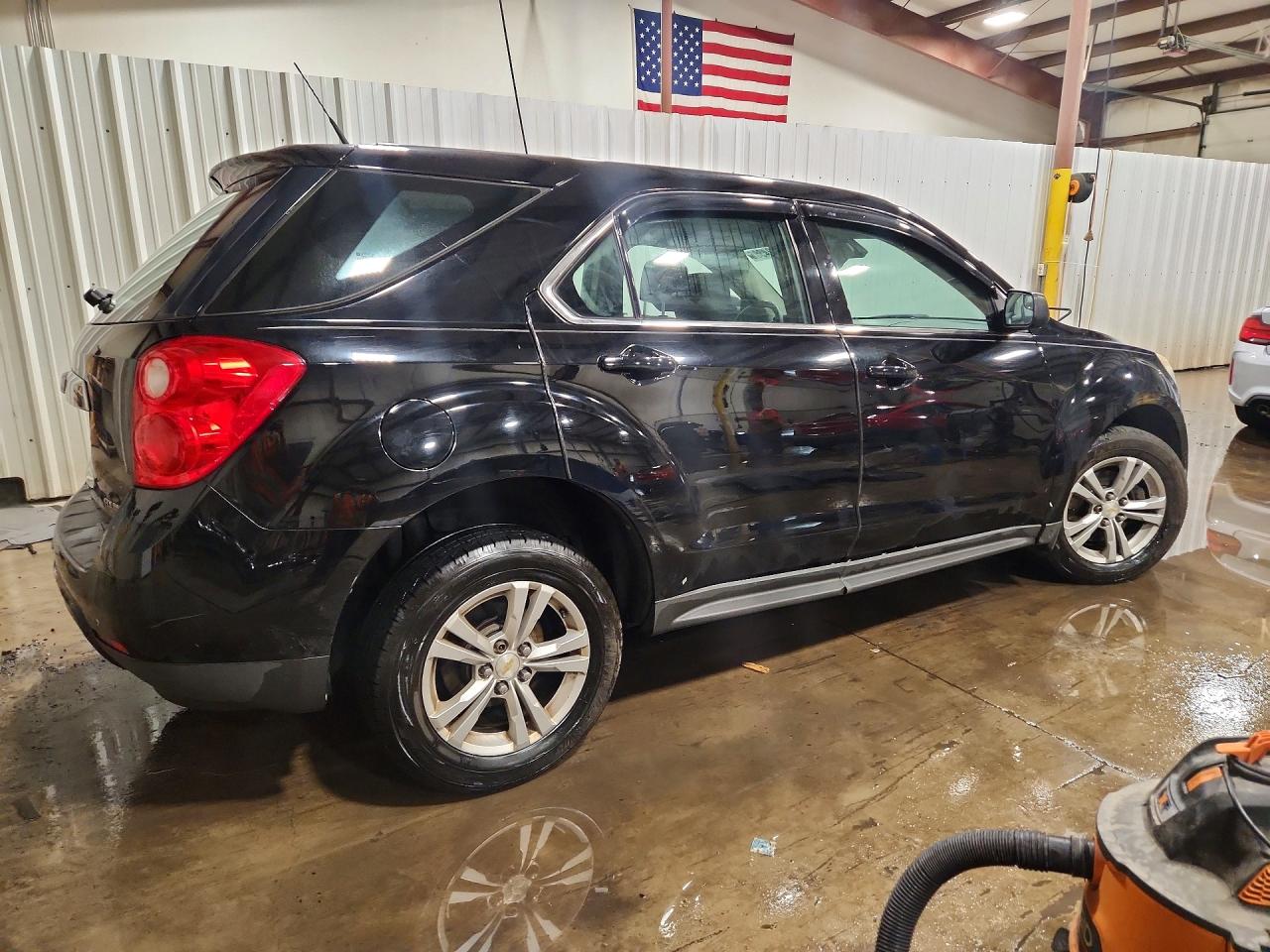 2012 Chevrolet Equinox Ls Black vin: 2GNALBEK1C6295100