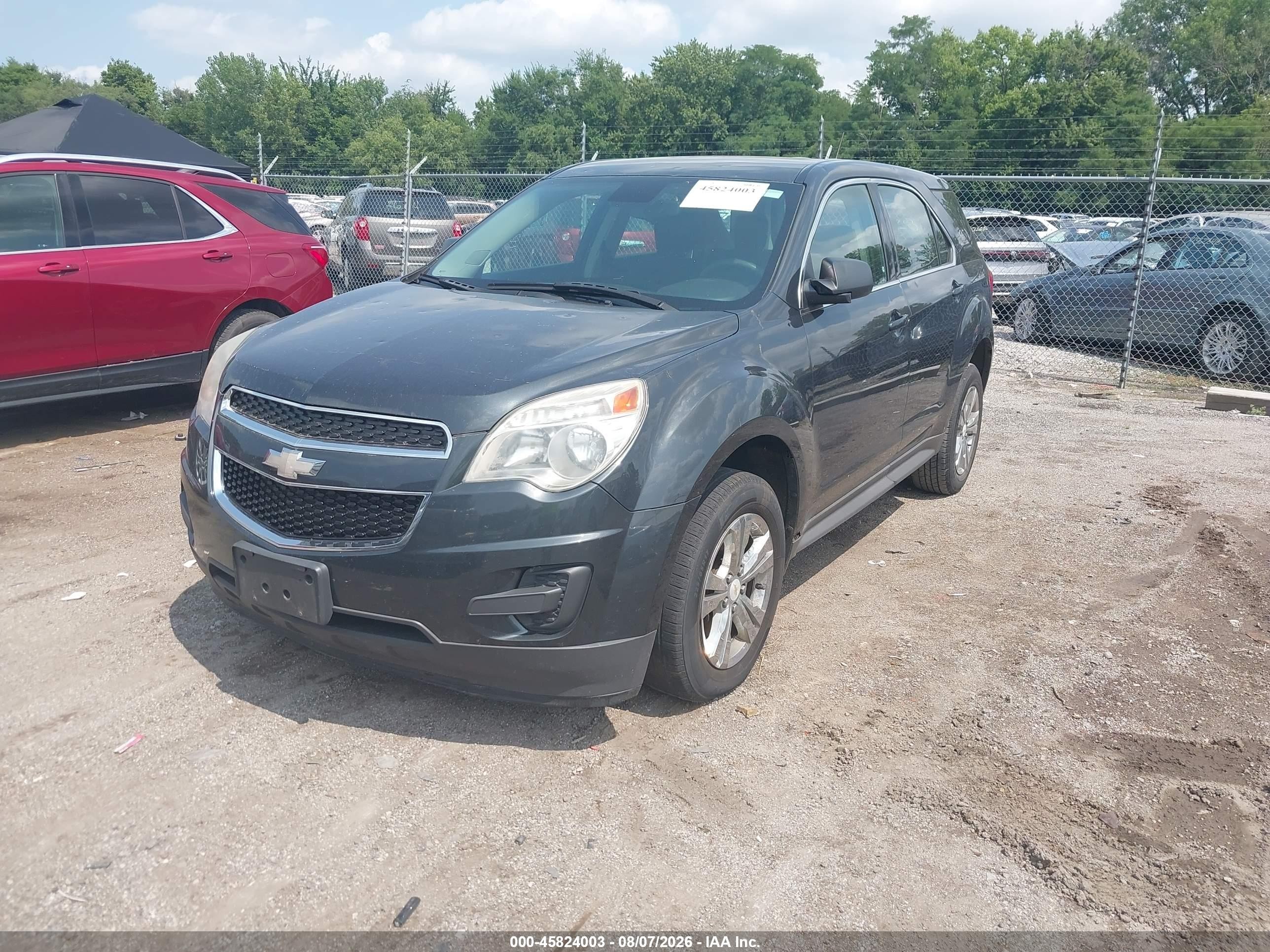 2013 Chevrolet Equinox Ls Dark Blue vin: 2GNALBEK1D1128623